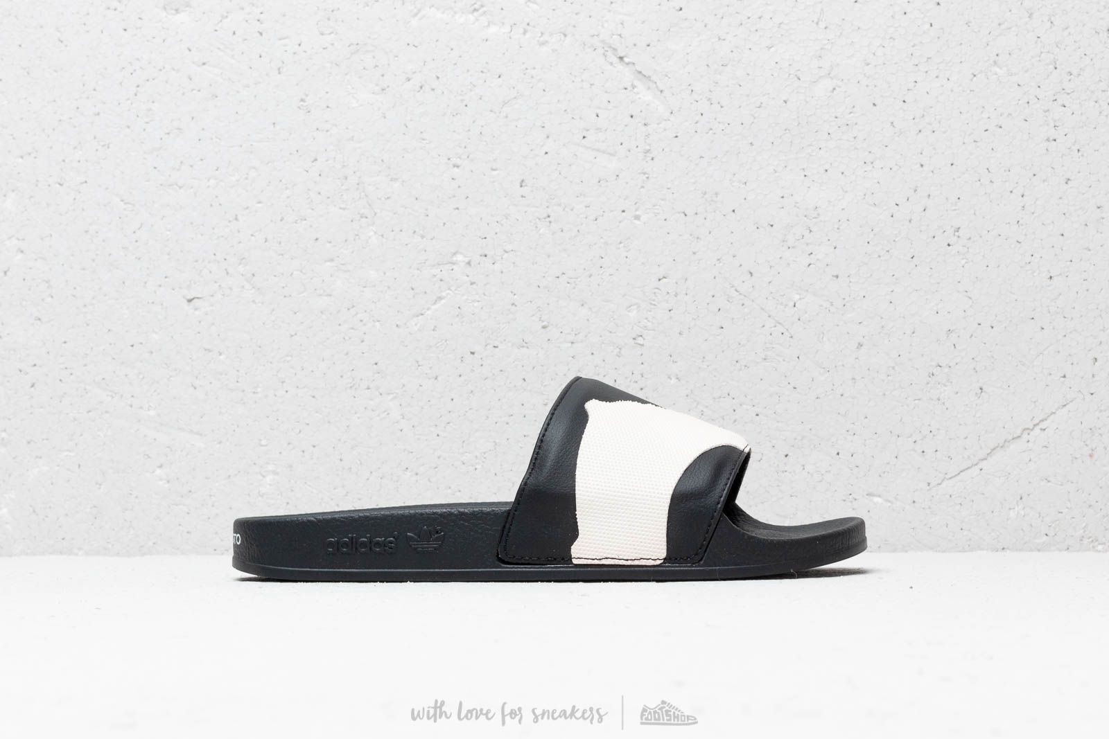 Zapatillas Hombre Y-3 Adilette Core Black/ Core Black/ Ftw White