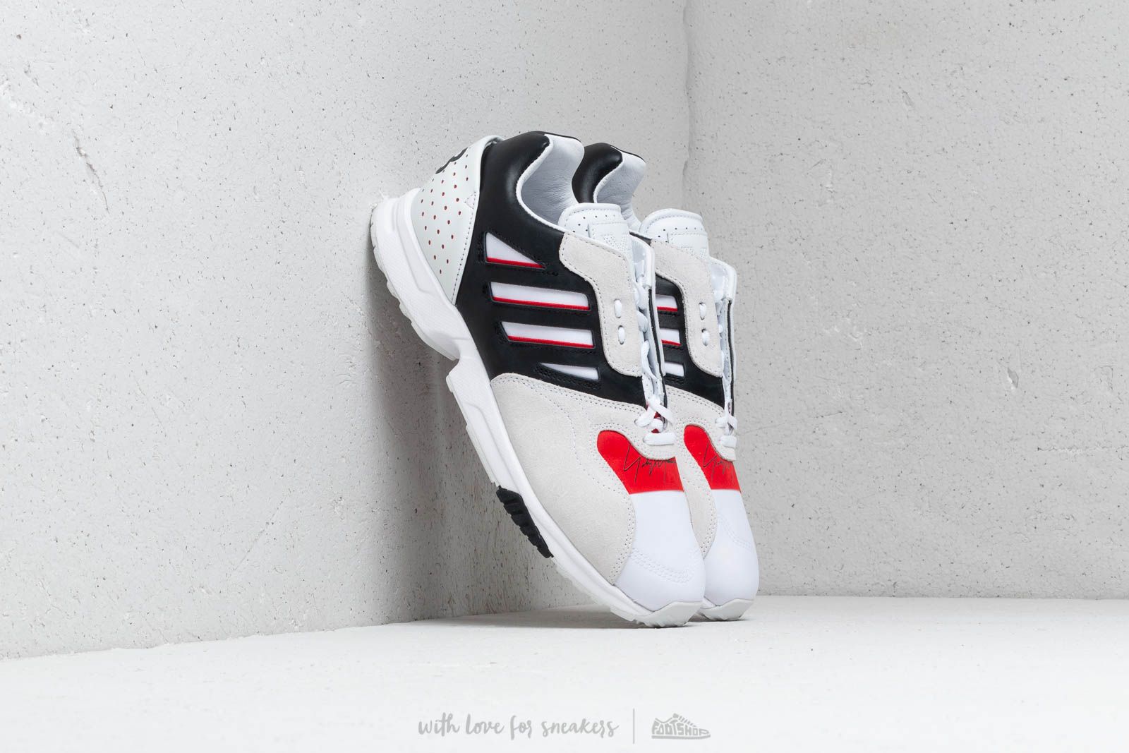 Men's shoes Y-3 ZX Run Ftw White/ Black/ Red