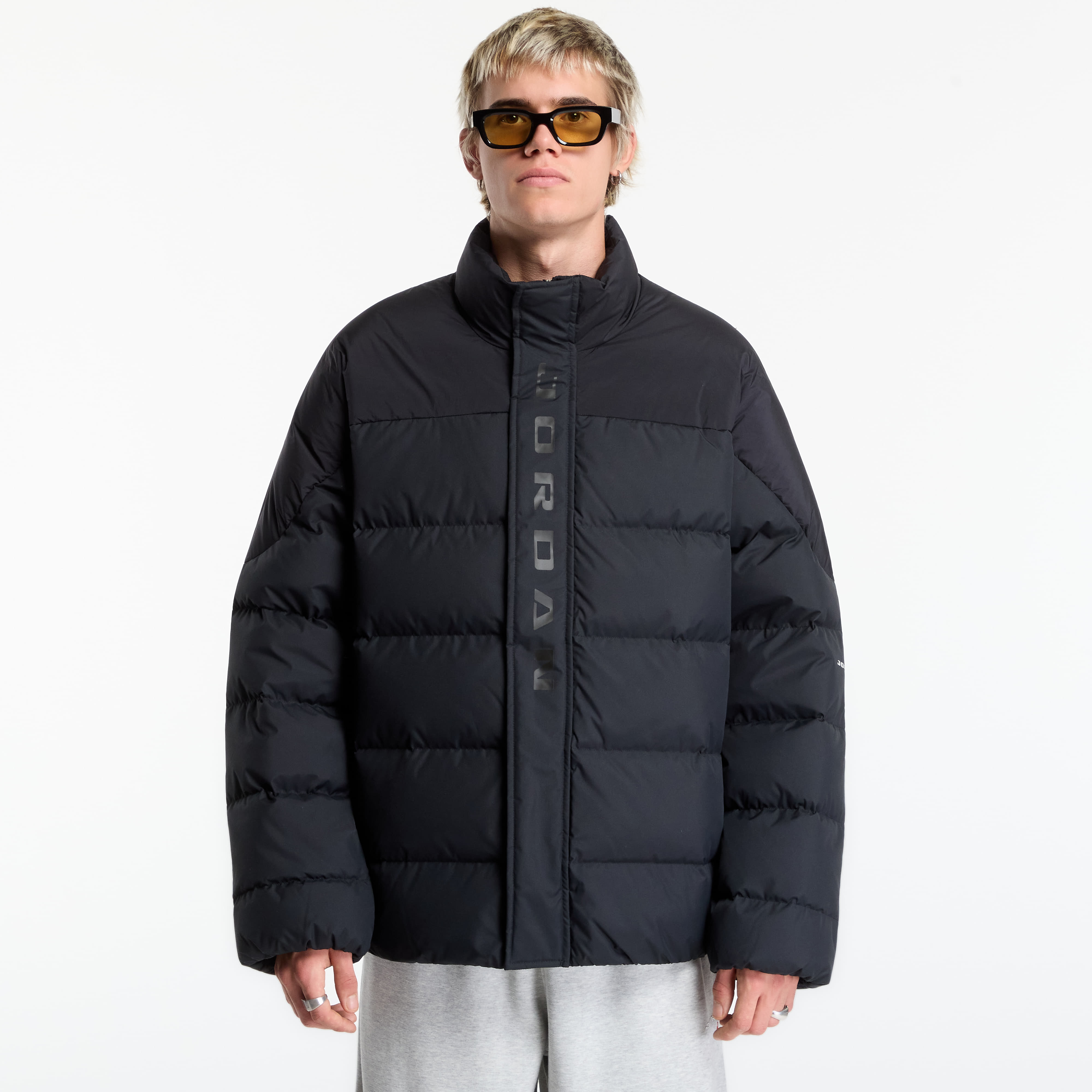 Jacket Jordan Flight Men's Down Puffer Jacket Black/ Black/ Black XXL