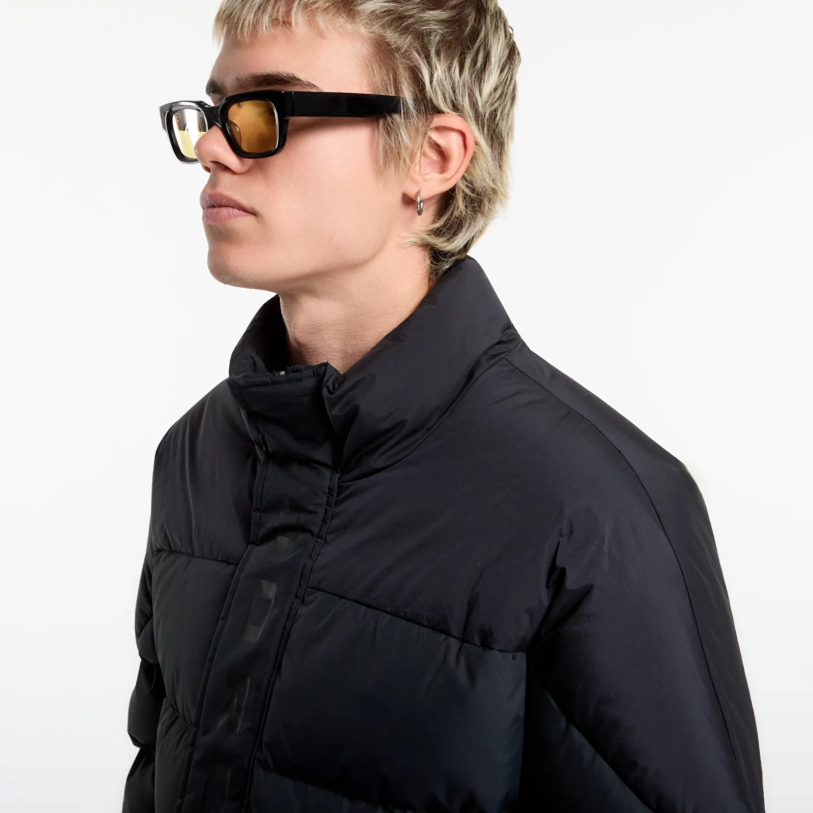 Geci Jordan Flight Men's Down Puffer Jacket Black/ Black/ Black
