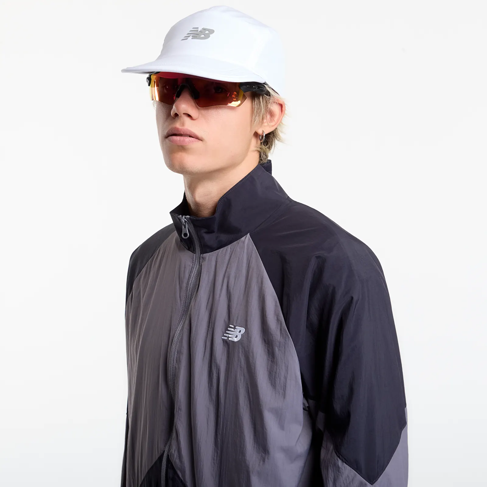 Coach Jackets New Balance Sport Legacy Jacket Neptune Grey/ Dark Night