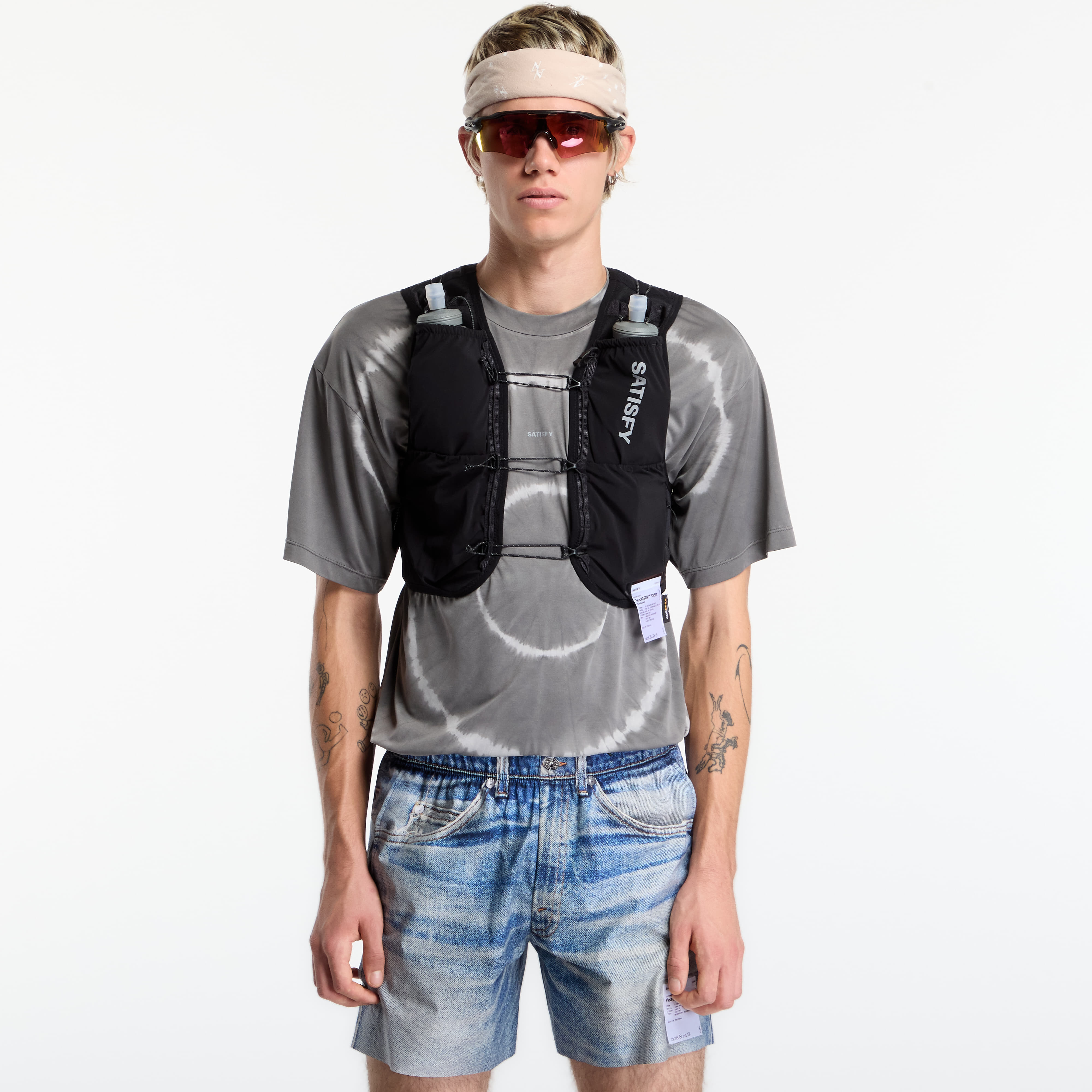Satisfy TechSilk Drift Cordura 5L Hydration Vest Black S/M