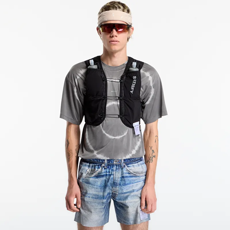 Weste Satisfy TechSilk Drift Cordura 5L Hydration Vest Black