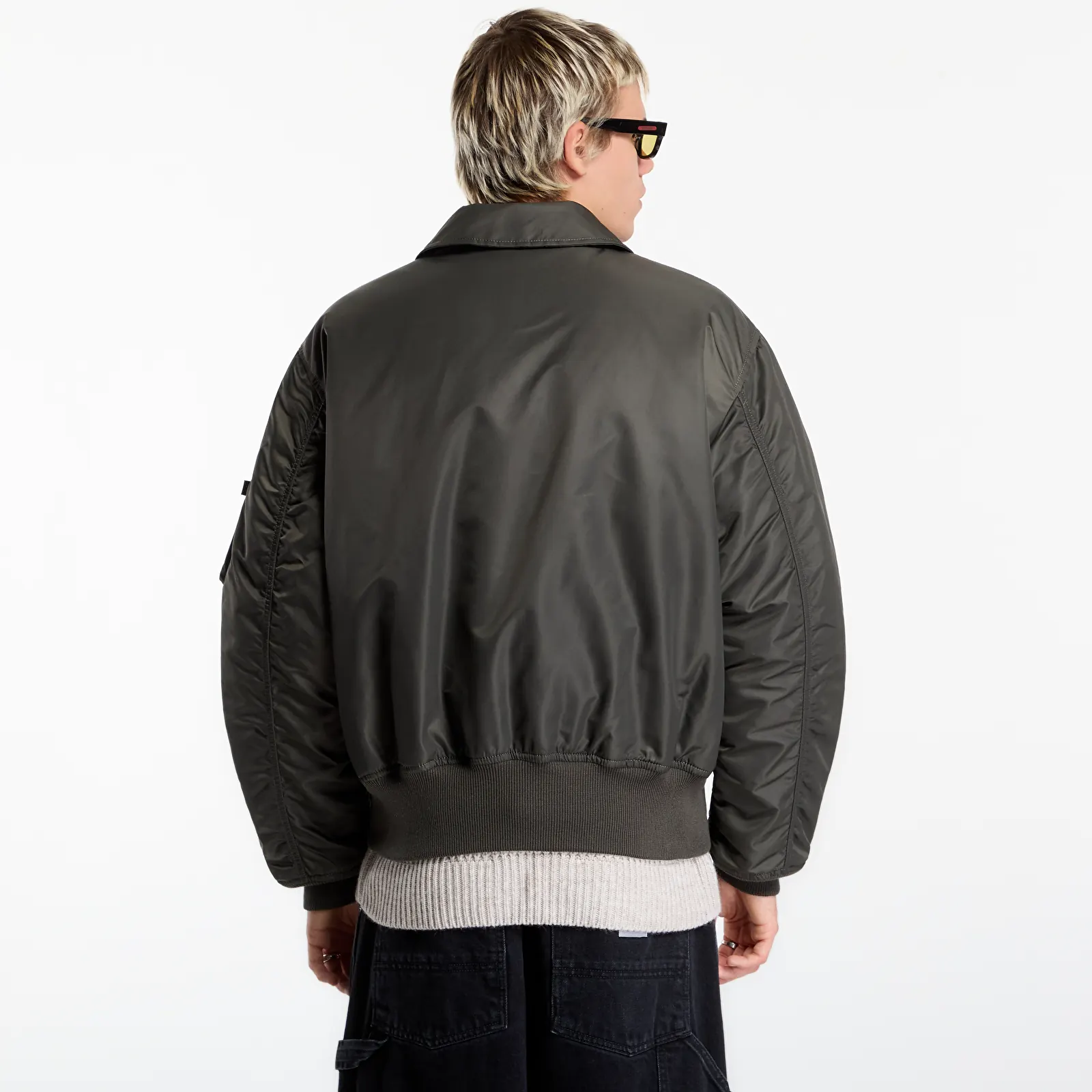 Vestes pour hommes Alpha Industries CWU-45 Heritage Rep. Grey