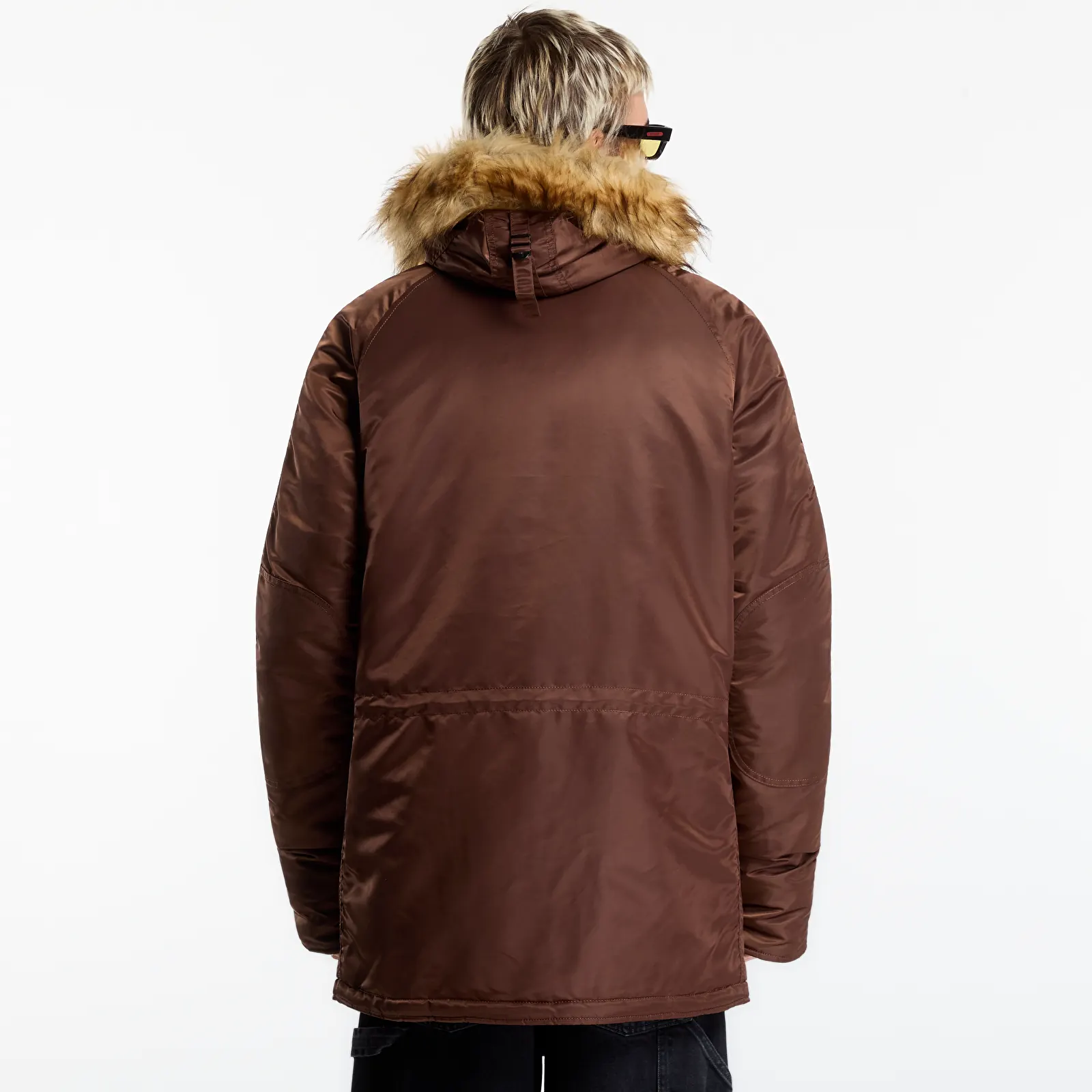 Vestes  Alpha Industries N-3B VF 59 Vintage Fit Powder Brown