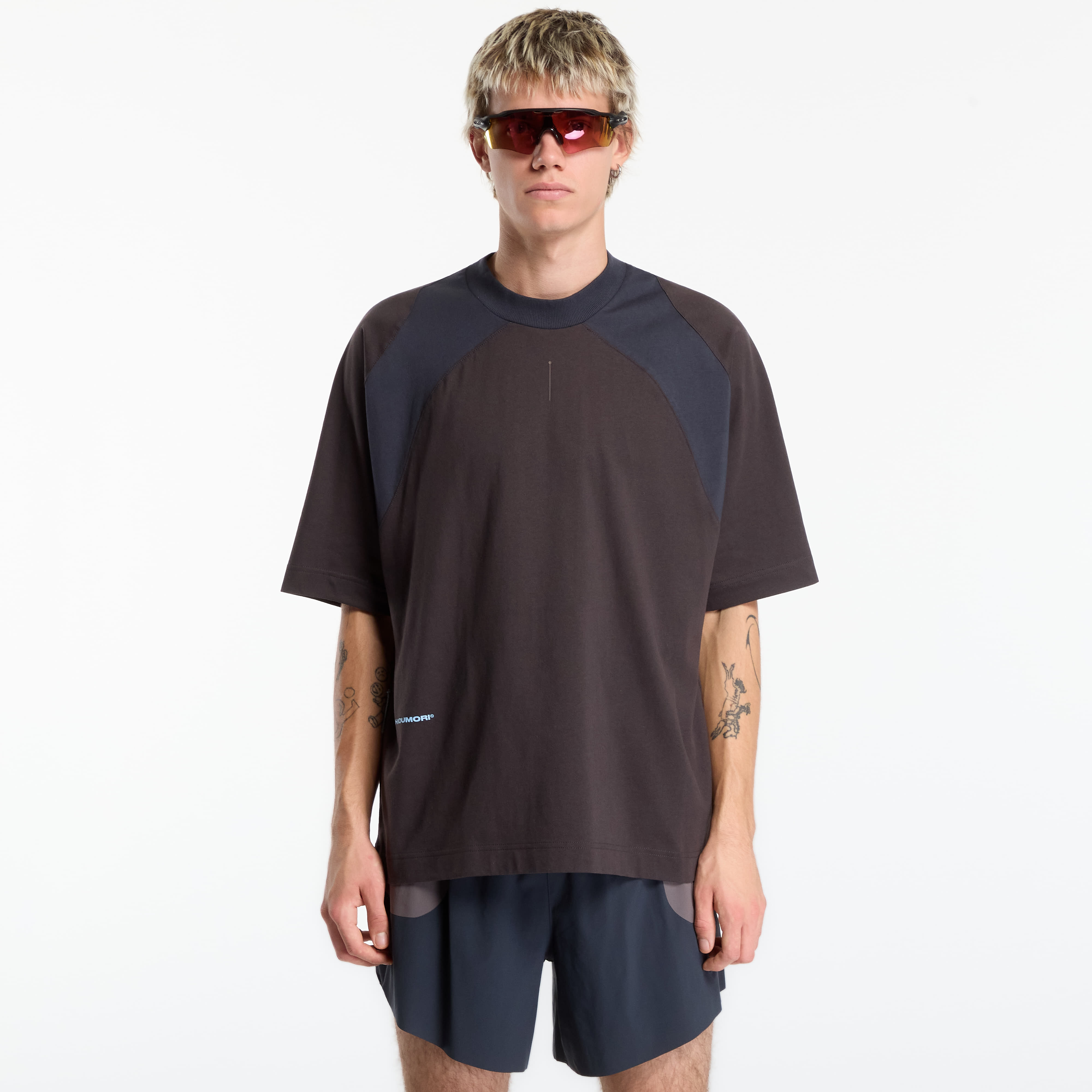 Tricou adidas x Hermanos Koumori T-Shirt Night Brown/ Night Grey L