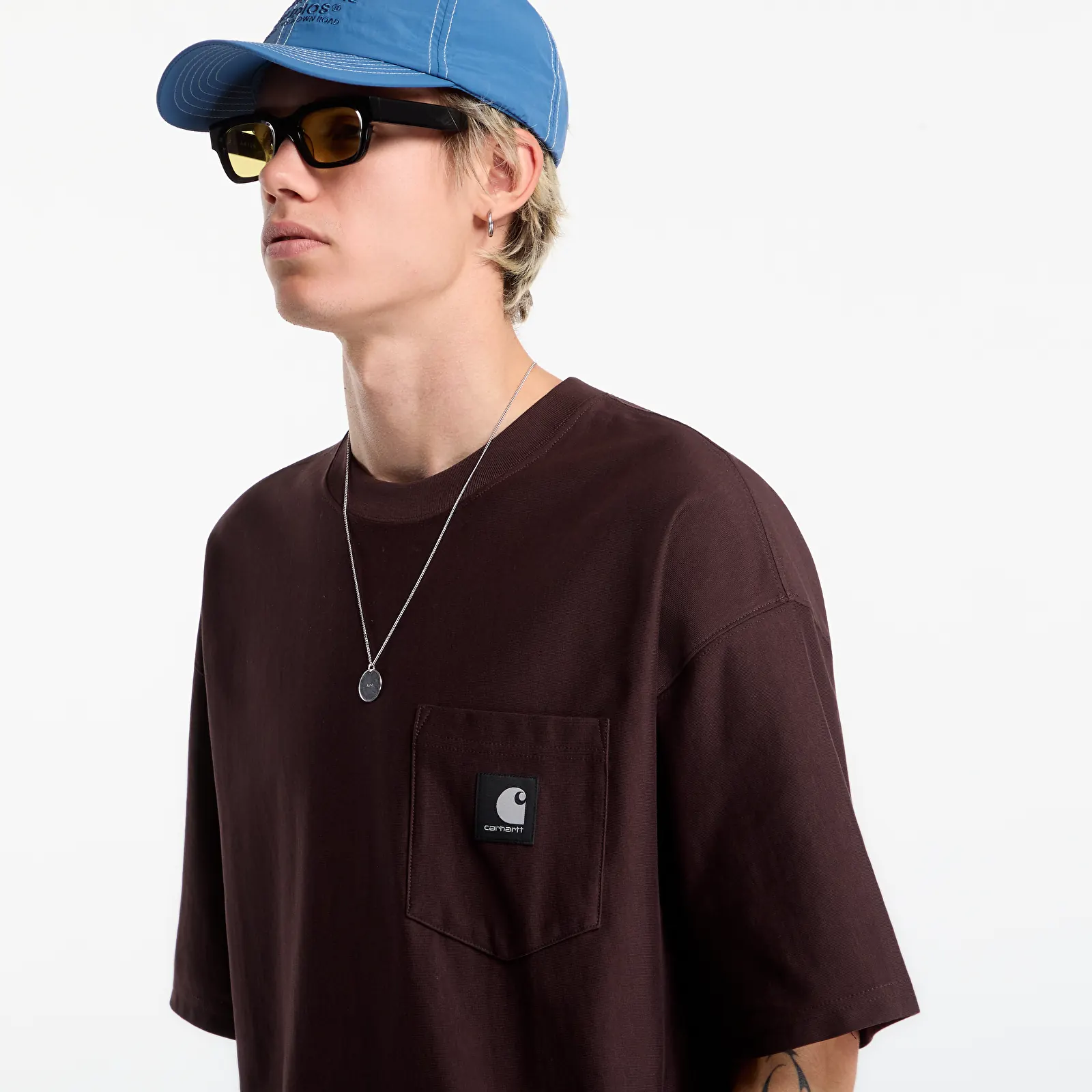 T-shirts  Carhartt WIP S/S OG Loose Pocket T-Shirt UNISEX Palisander
