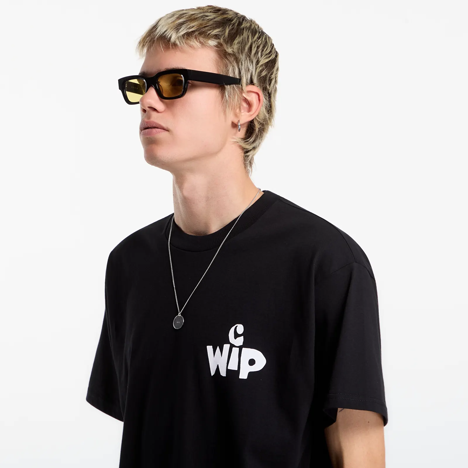Tricouri bărbați Carhartt WIP S/S Cutout T-Shirt UNISEX Black