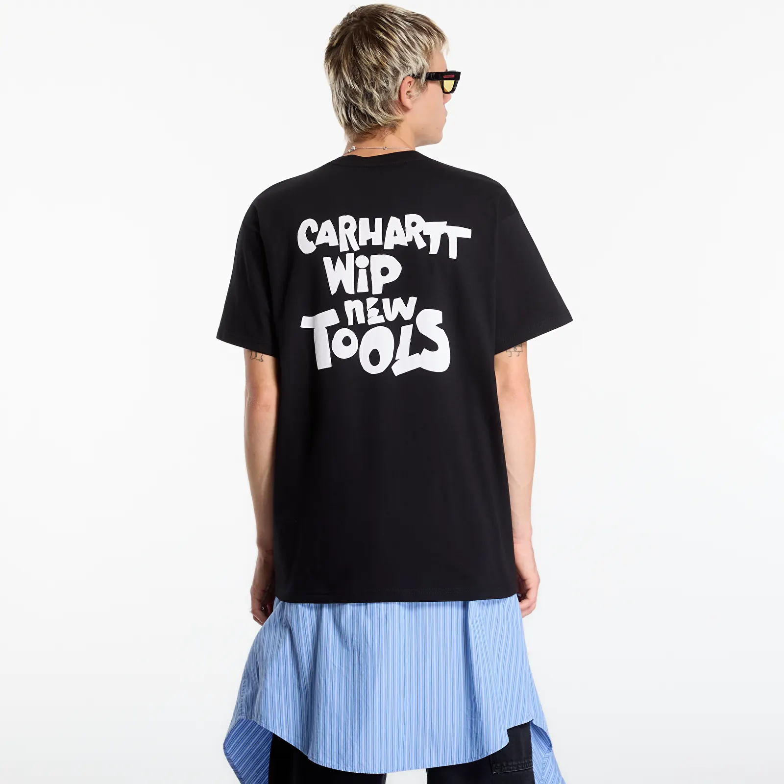 Tricouri bărbați Carhartt WIP S/S Cutout T-Shirt UNISEX Black