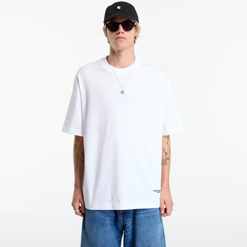 Carhartt WIP S/S Chapter Script T-Shirt UNISEX White/ Black