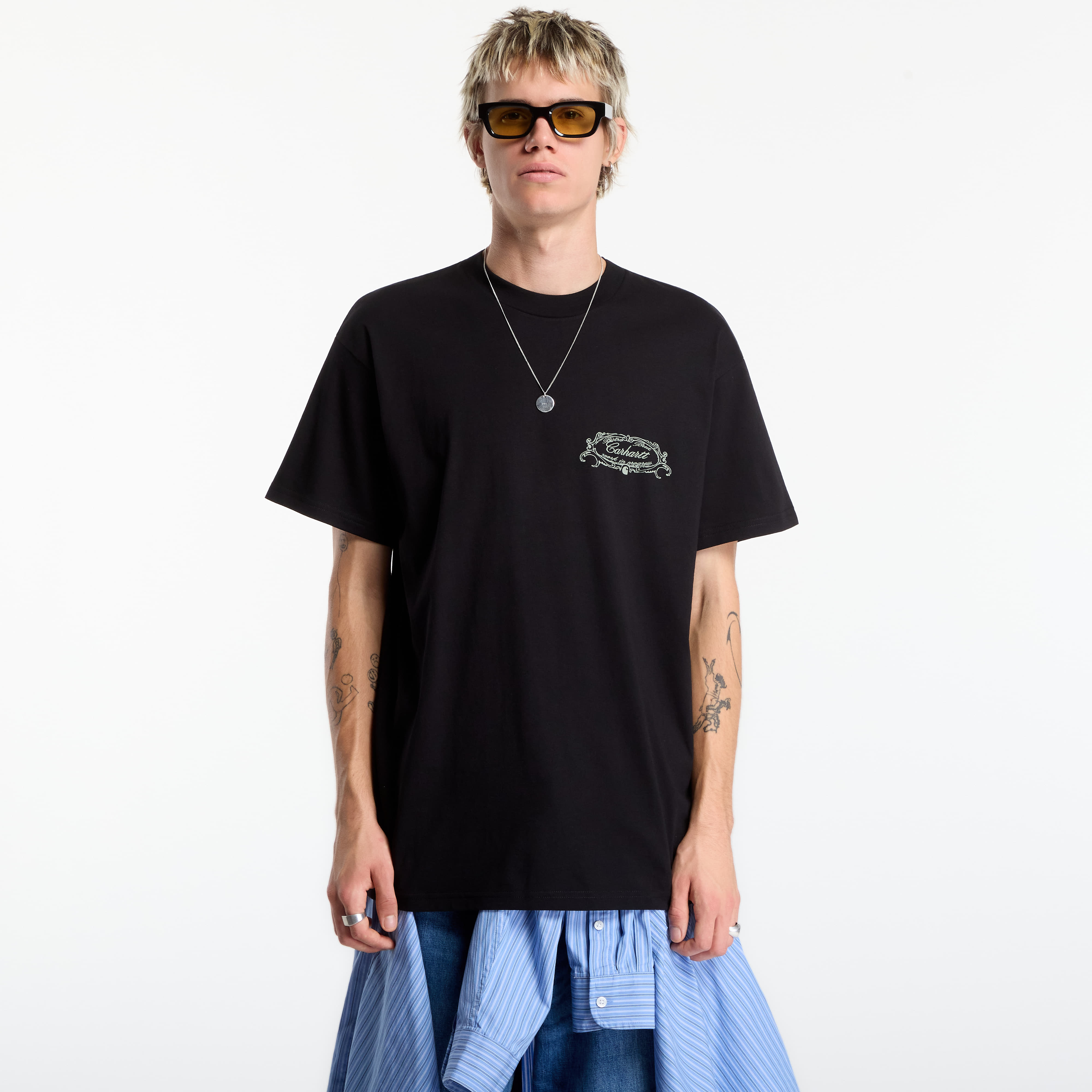 T-shirt Carhartt WIP S/S Chez WIP T-Shirt UNISEX Black L