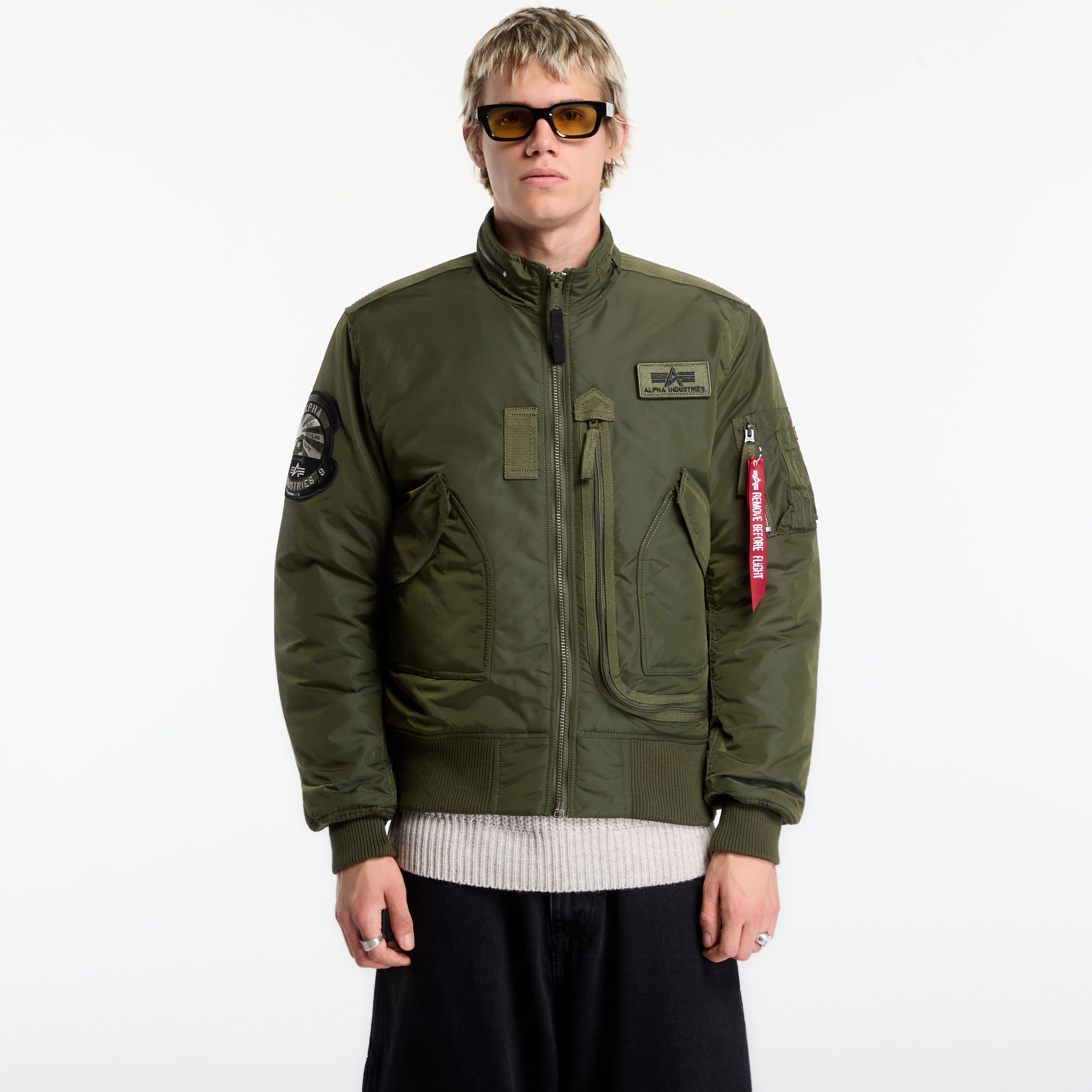 Jacket Alpha Industries Engine Dark Green/ Dark Green XL