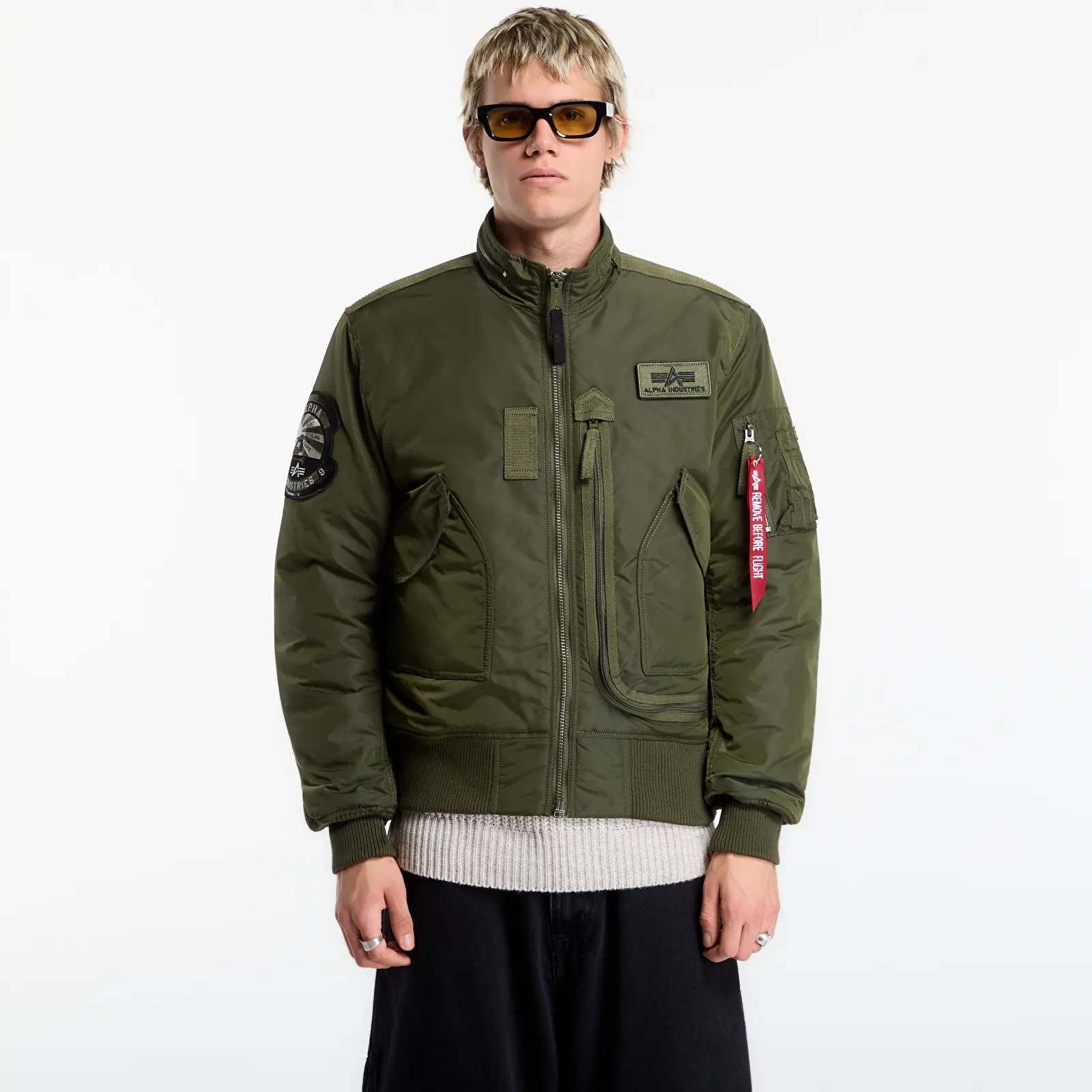 Jackets Alpha Industries Engine Dark Green/ Dark Green