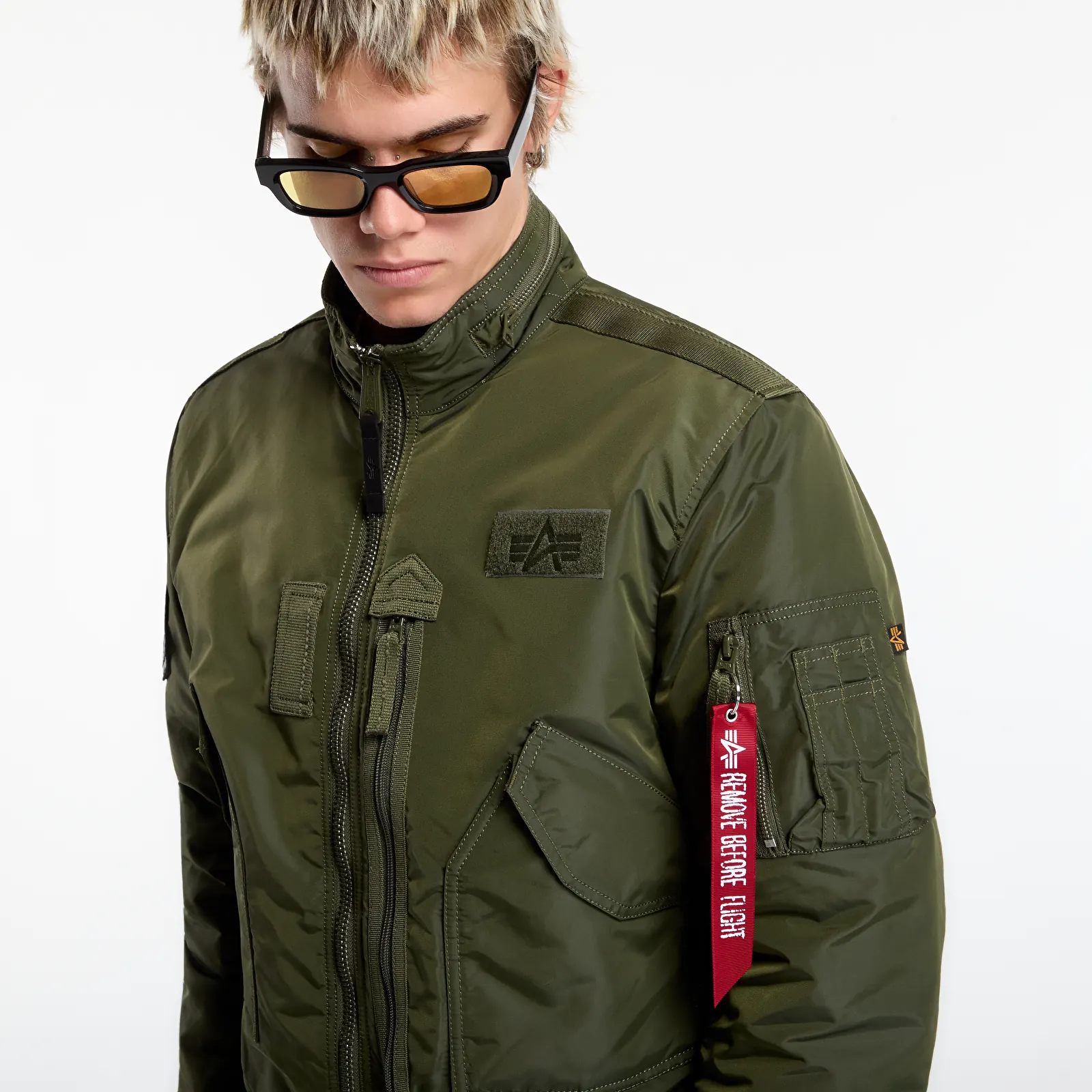 Jackets Alpha Industries Engine Dark Green/ Dark Green