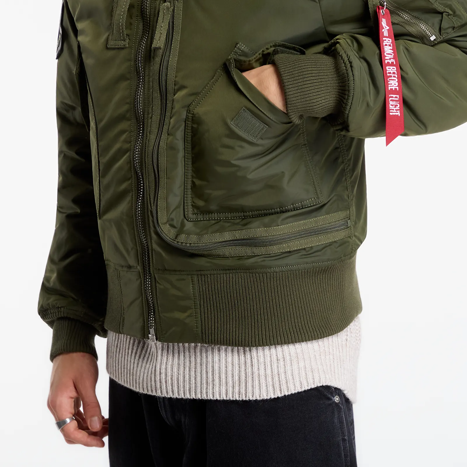 Jackets Alpha Industries Engine Dark Green/ Dark Green