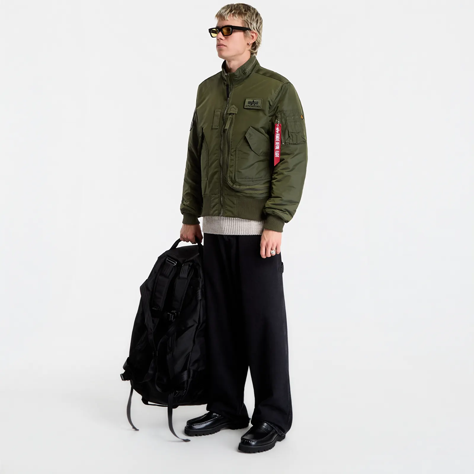 Jackets Alpha Industries Engine Dark Green/ Dark Green