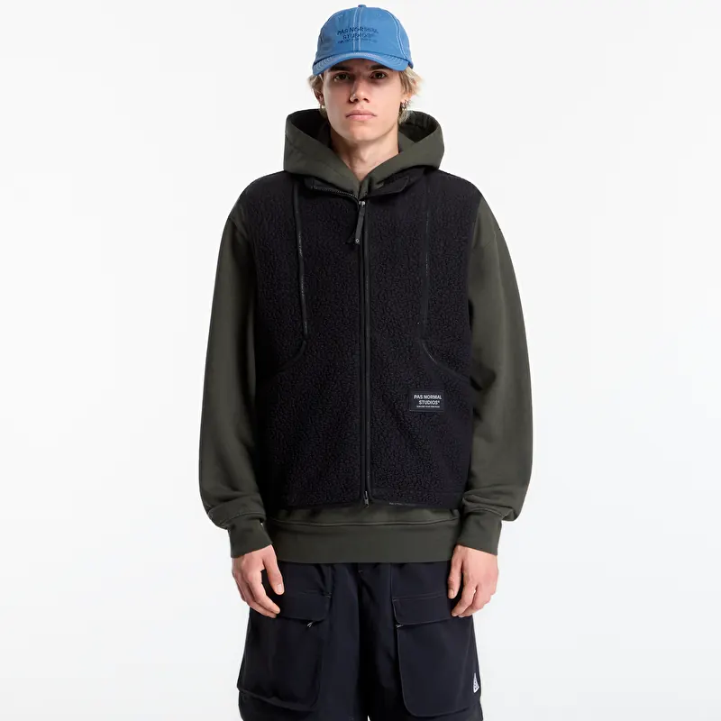 Gilet Pas Normal Studios Off-Race Pile Fleece Vest Black