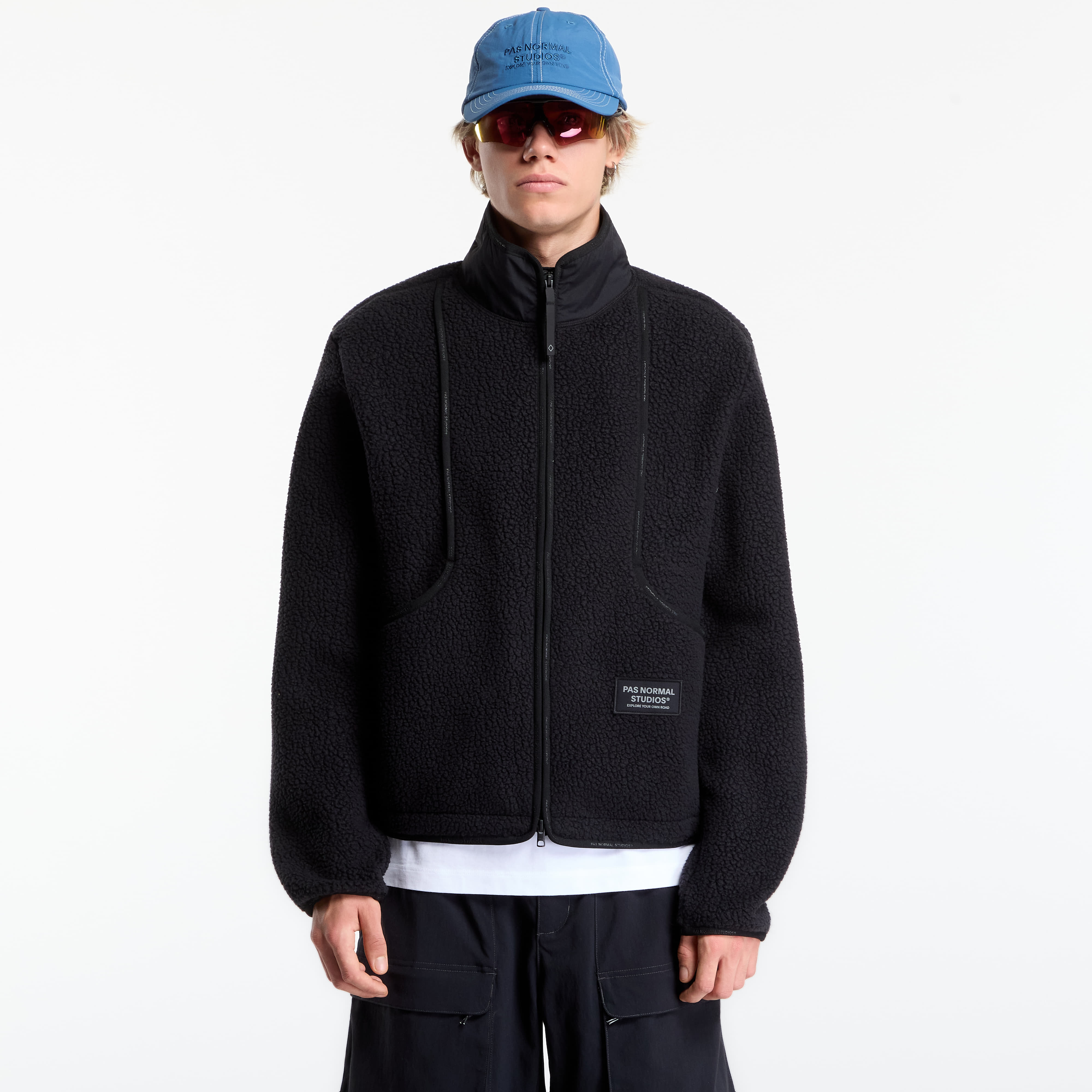 Jacket Pas Normal Studios Off-Race Pile Fleece Jacket Black M