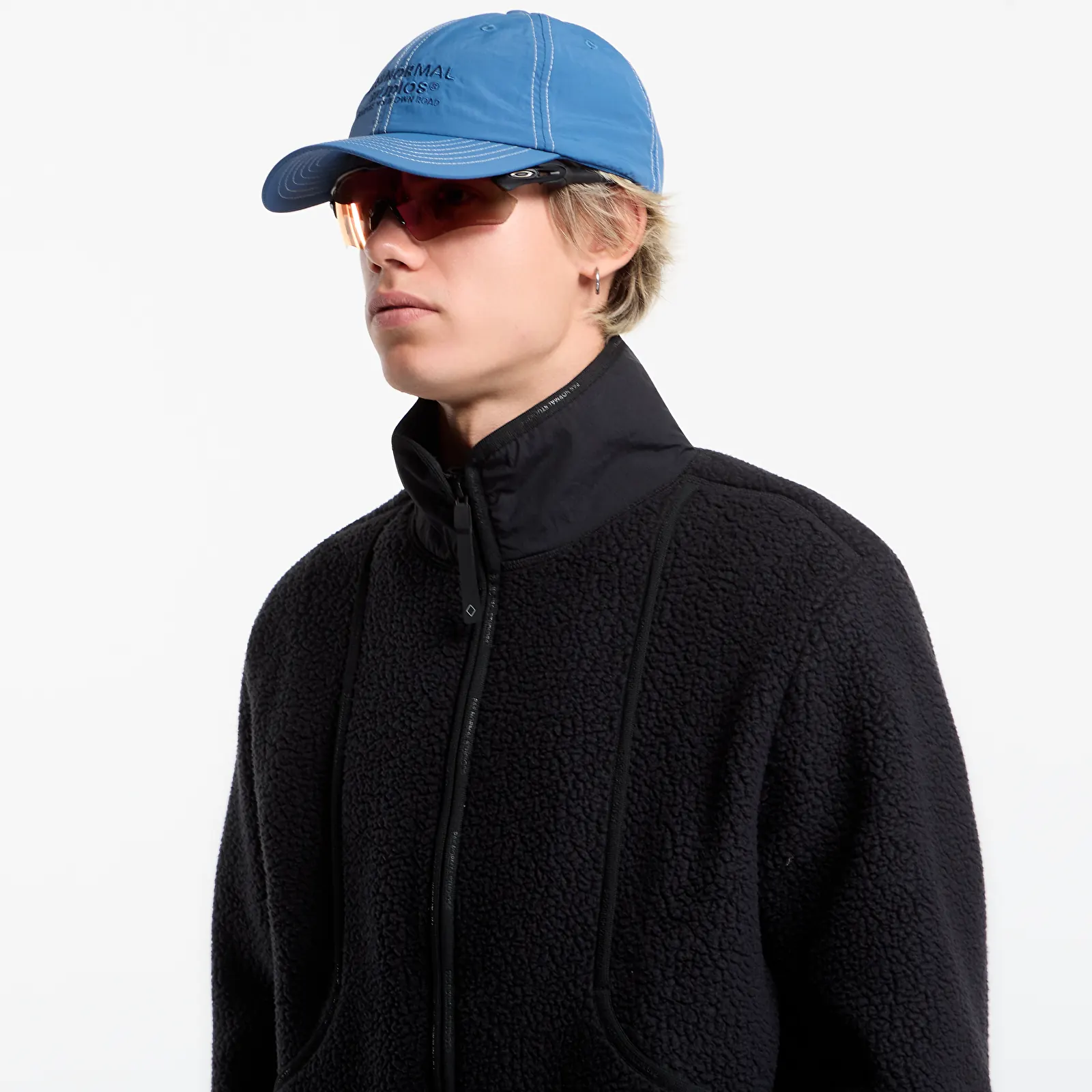 Jassen Pas Normal Studios Off-Race Pile Fleece Jacket Black
