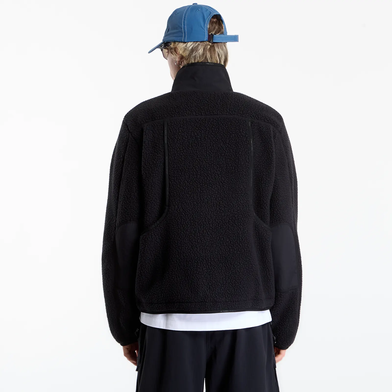 Jassen Pas Normal Studios Off-Race Pile Fleece Jacket Black