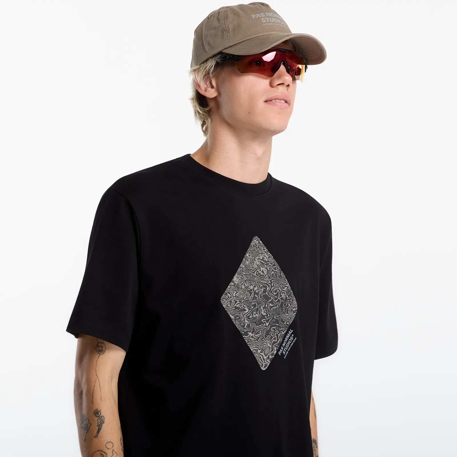 Футболки Pas Normal Studios Off-Race Graphic T-Shirt Black