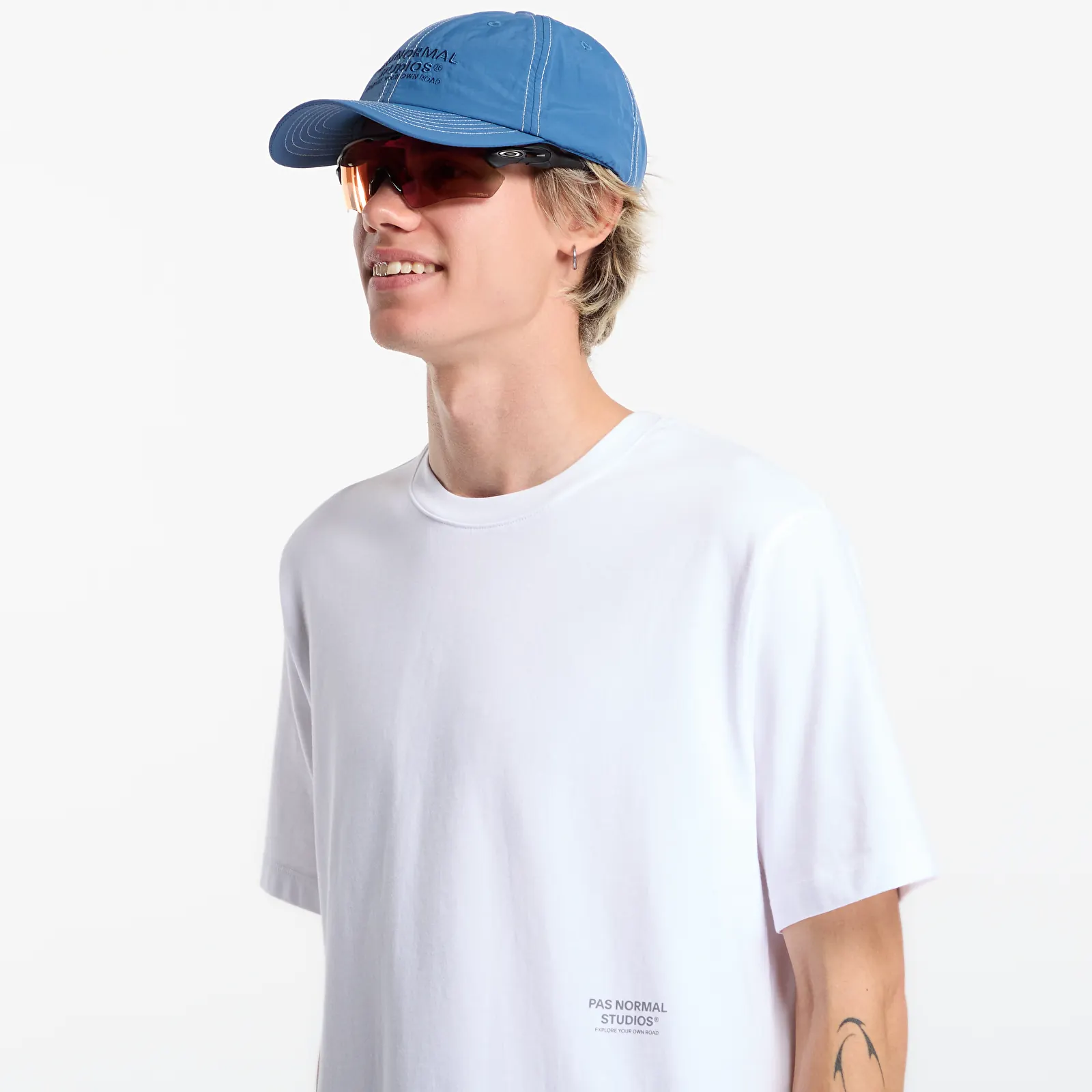 Tričká Pas Normal Studios Off-Race Graphic T-Shirt White