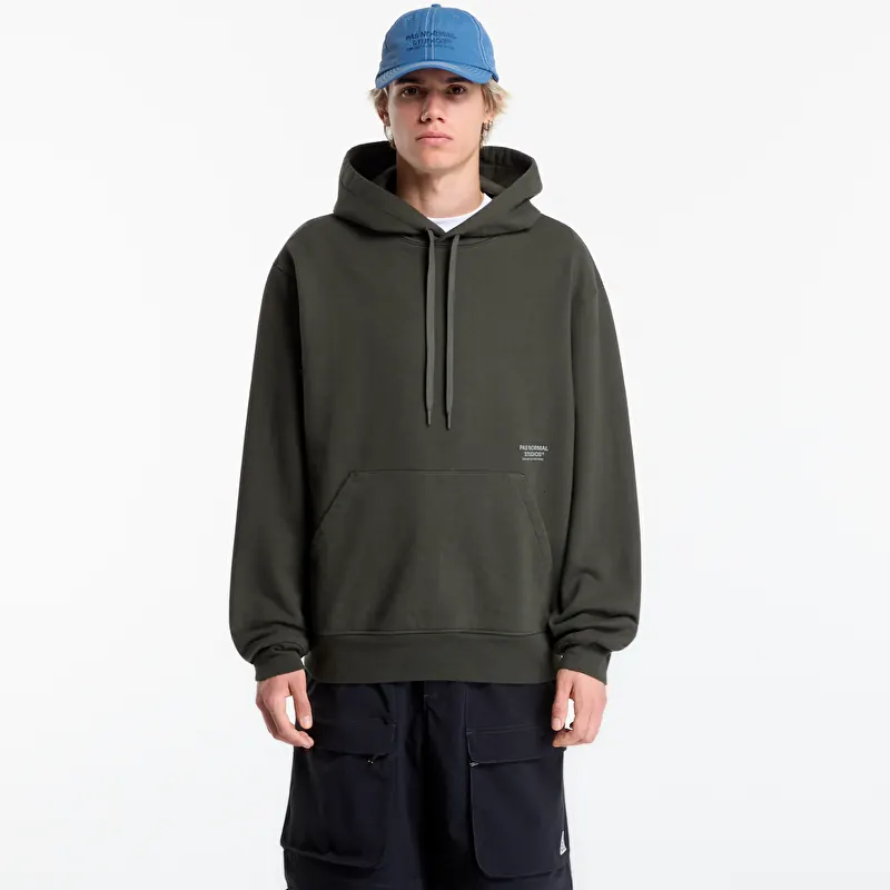 Sweatshirt Pas Normal Studios Off-Race Hoodie Dark Olive