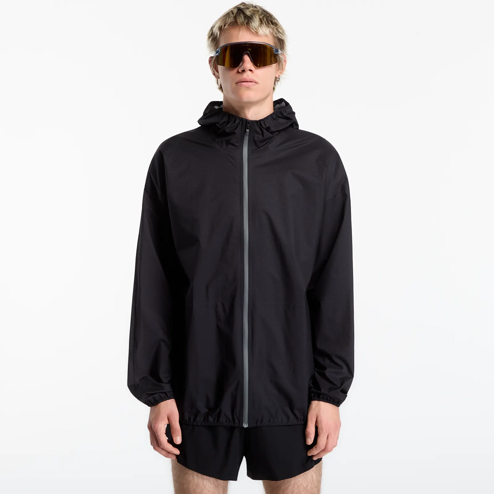 Pánské větrovky On Explore Lightweight Waterproof Jacket Black