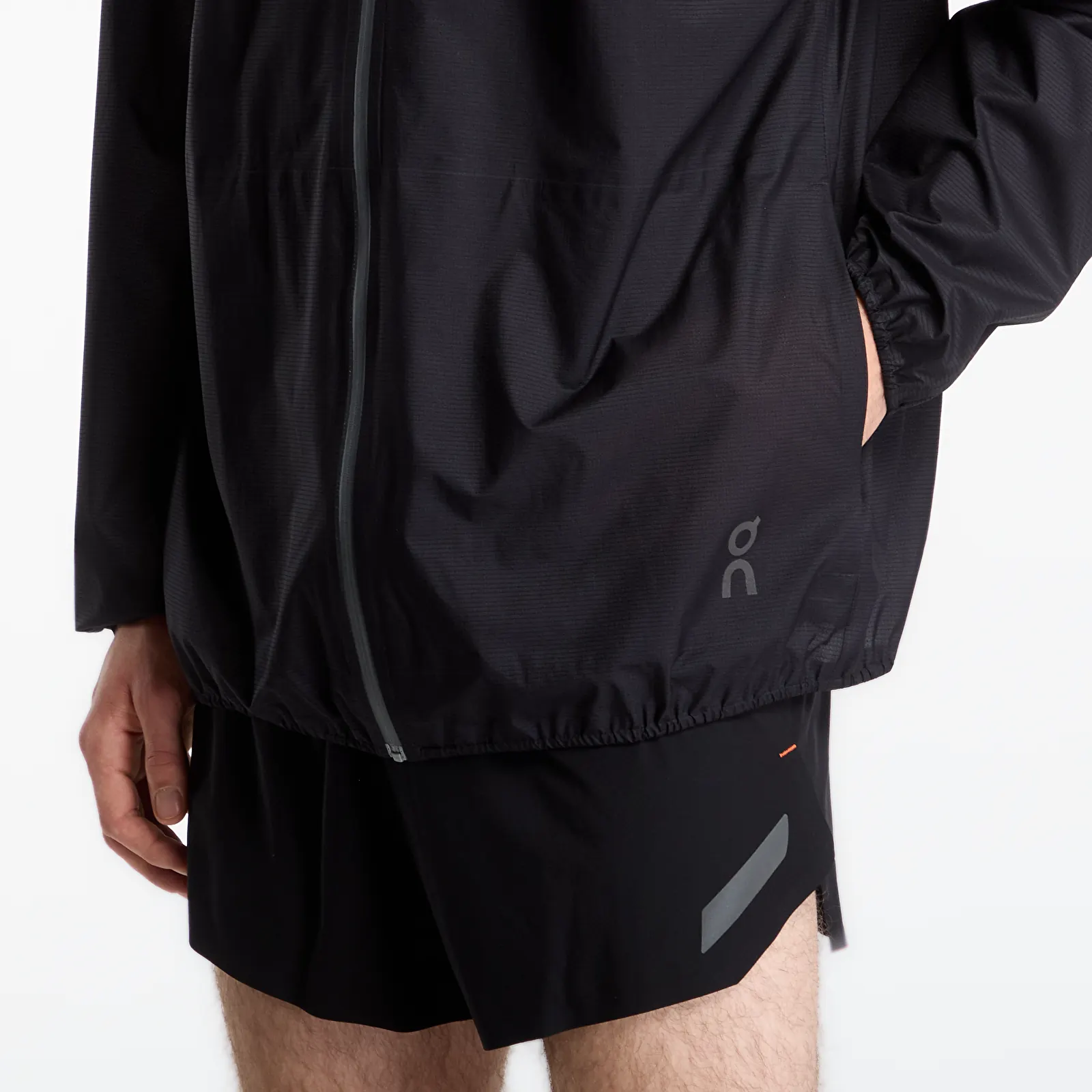 Pánské větrovky On Explore Lightweight Waterproof Jacket Black