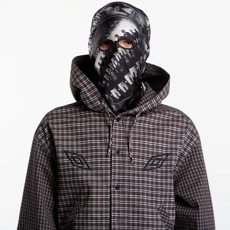 Шарф Umbro Crowd Masked Foulard Black Grey
