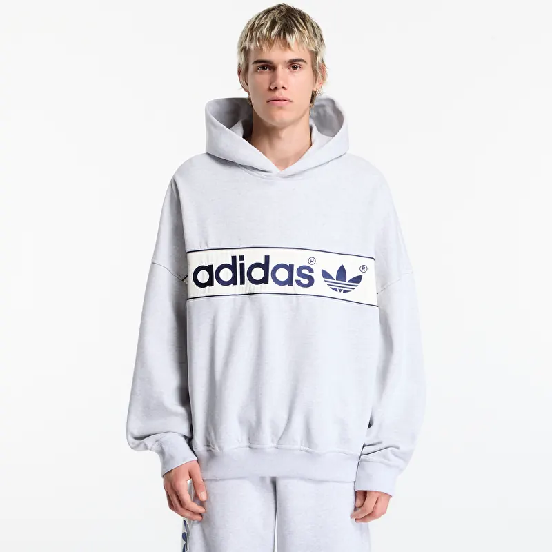 Kampsun adidas adiSignature NY Hoodie UNISEX Light Grey Heather