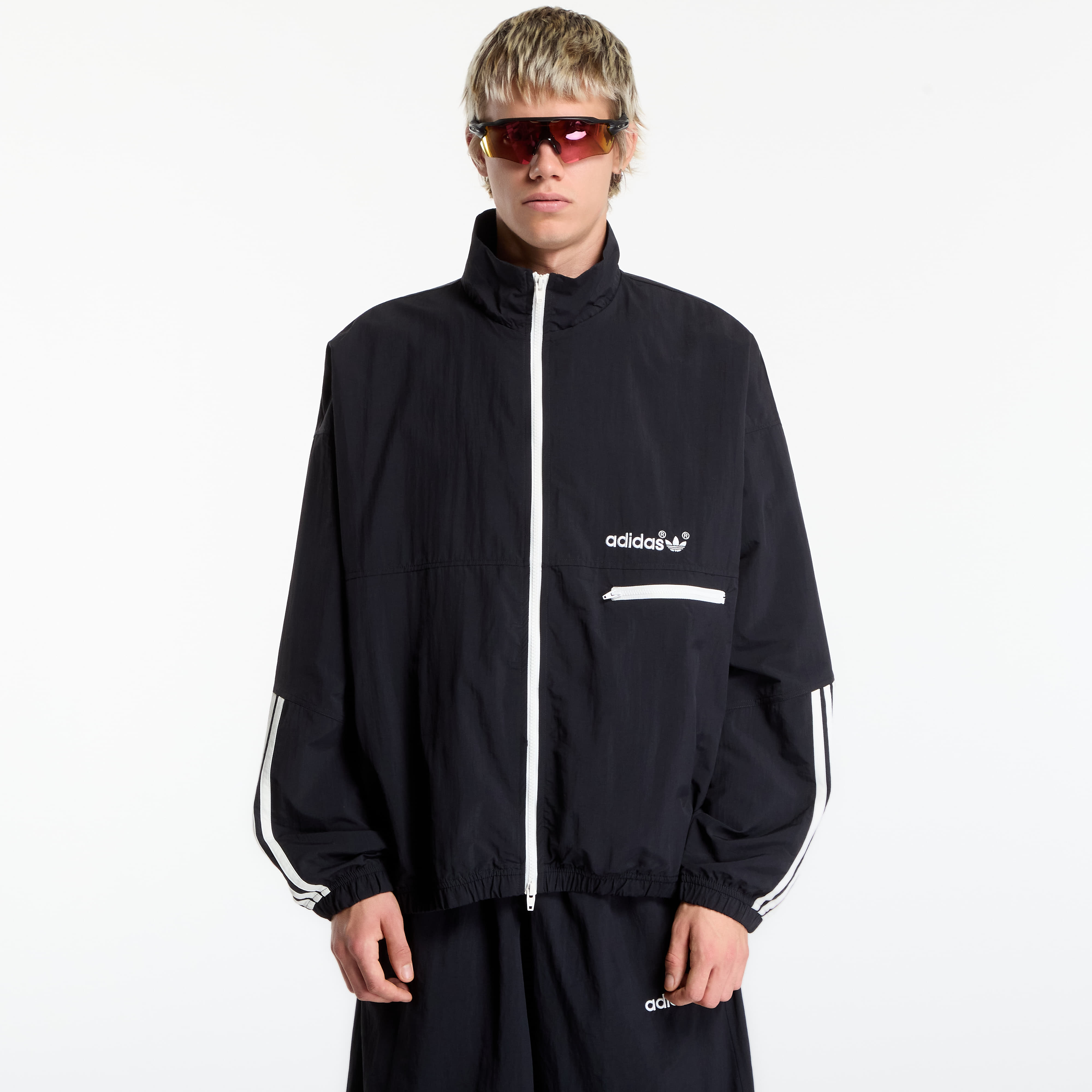 Jacket adidas adiSignature Vista Wind Track Jacket UNISEX Black XL