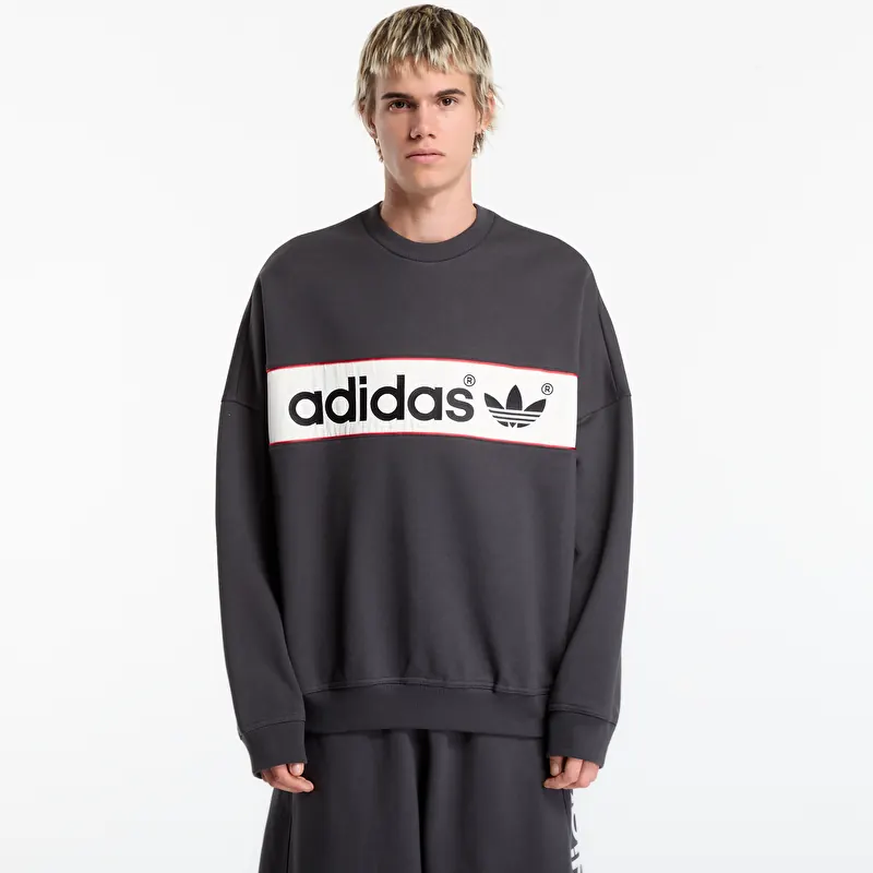 Kampsun adidas adiSignature NY Crewneck Sweatshirt UNISEX Utility Black