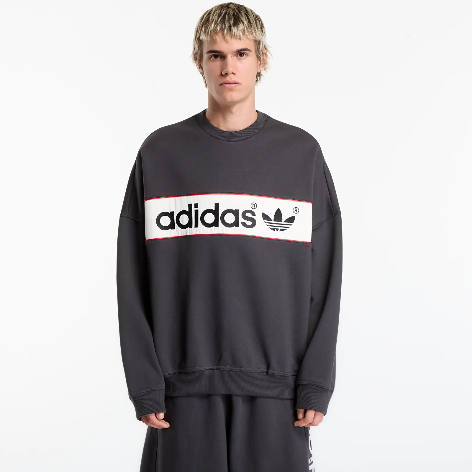 Hoodies and sweatshirts  adidas adiSignature NY Crewneck Sweatshirt UNISEX Utility Black