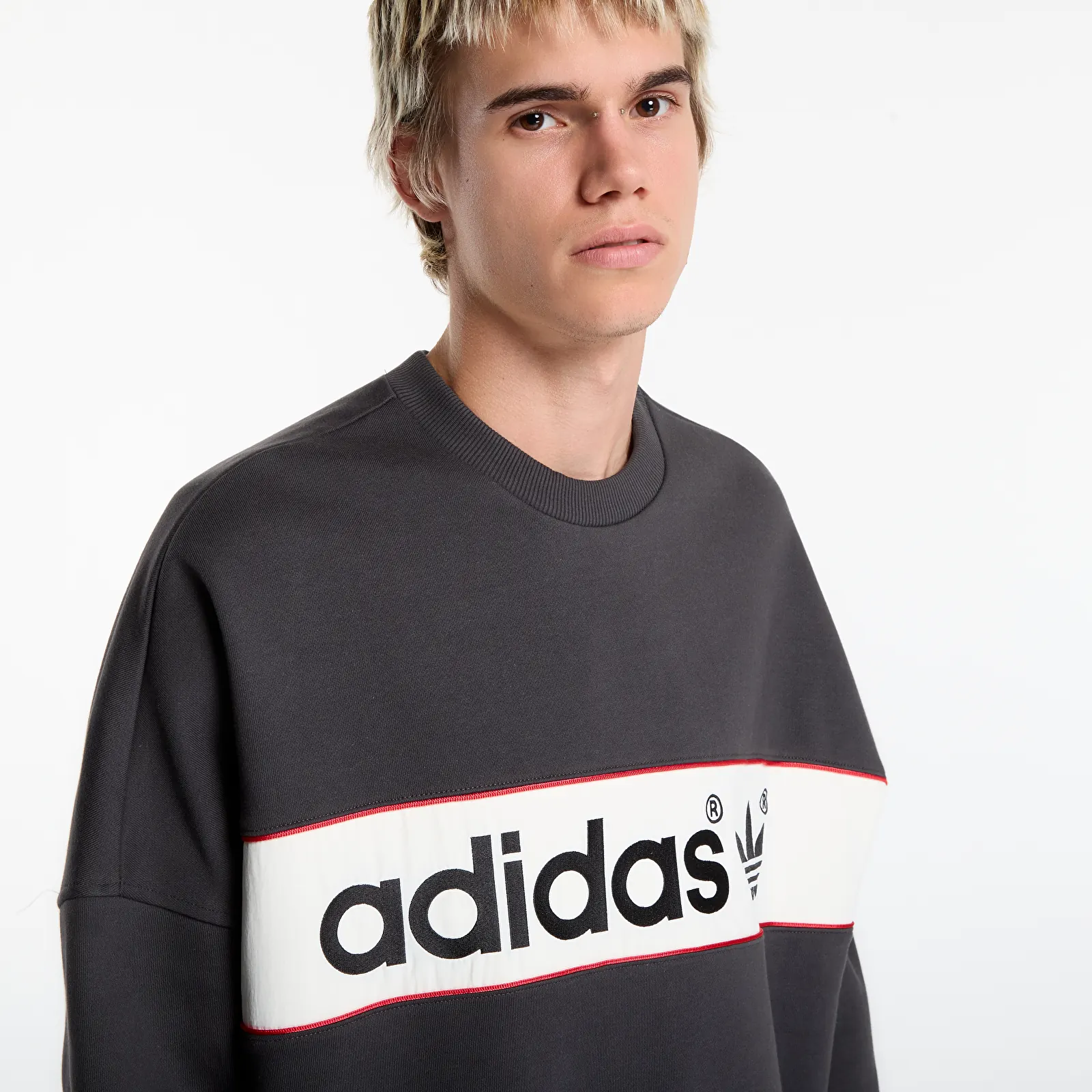 Hoodies and sweatshirts  adidas adiSignature NY Crewneck Sweatshirt UNISEX Utility Black