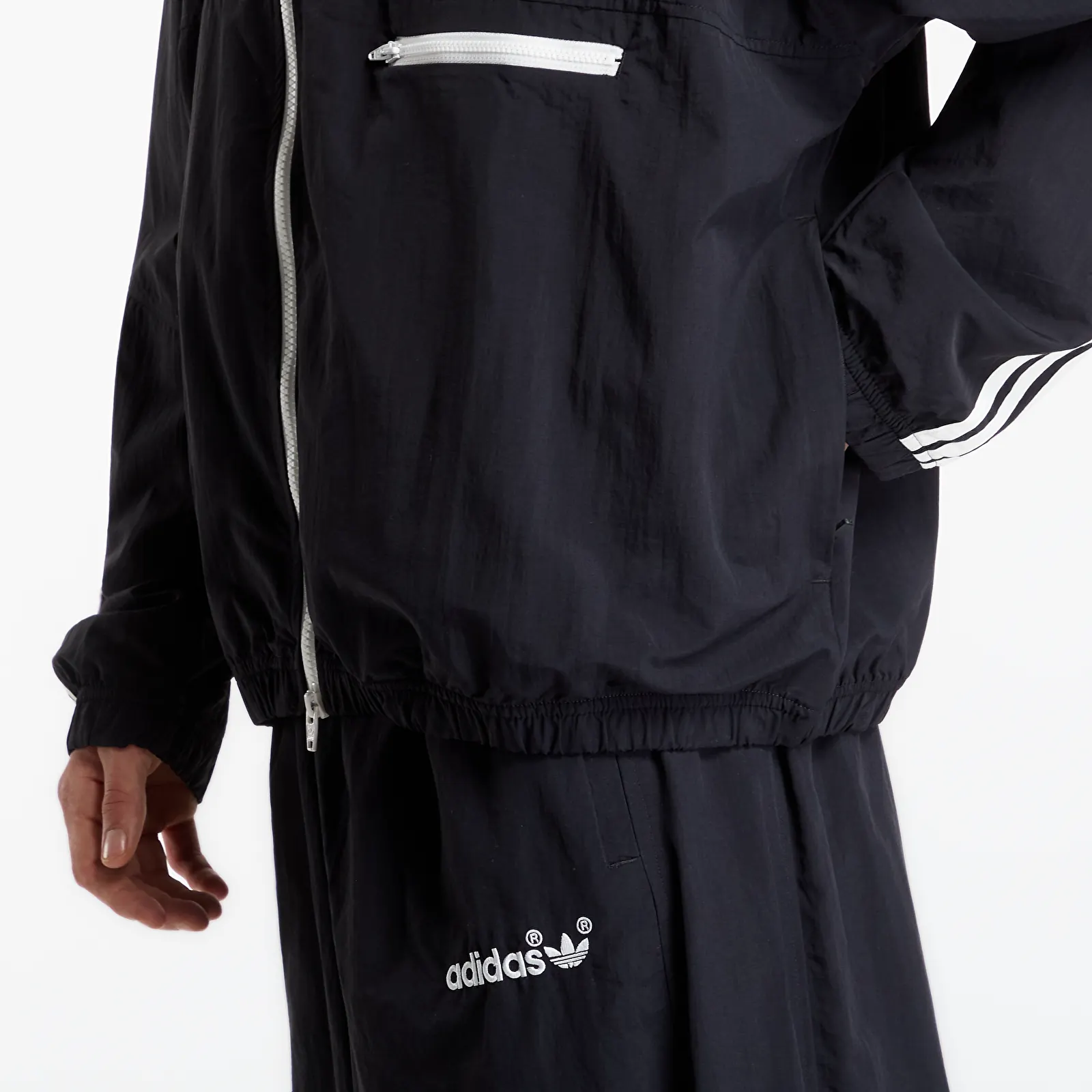 Jakne adidas adiSignature Vista Wind Track Jacket UNISEX Black