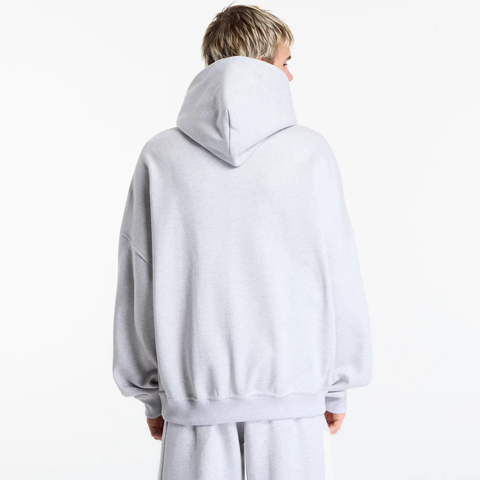 Mikinas ar kapuci un sporta krekli adidas adiSignature NY Hoodie UNISEX Light Grey Heather