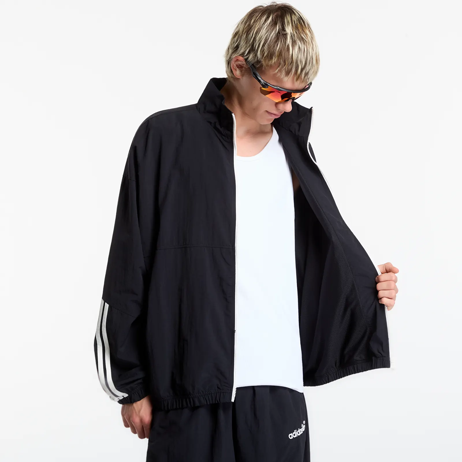 Jakne adidas adiSignature Vista Wind Track Jacket UNISEX Black