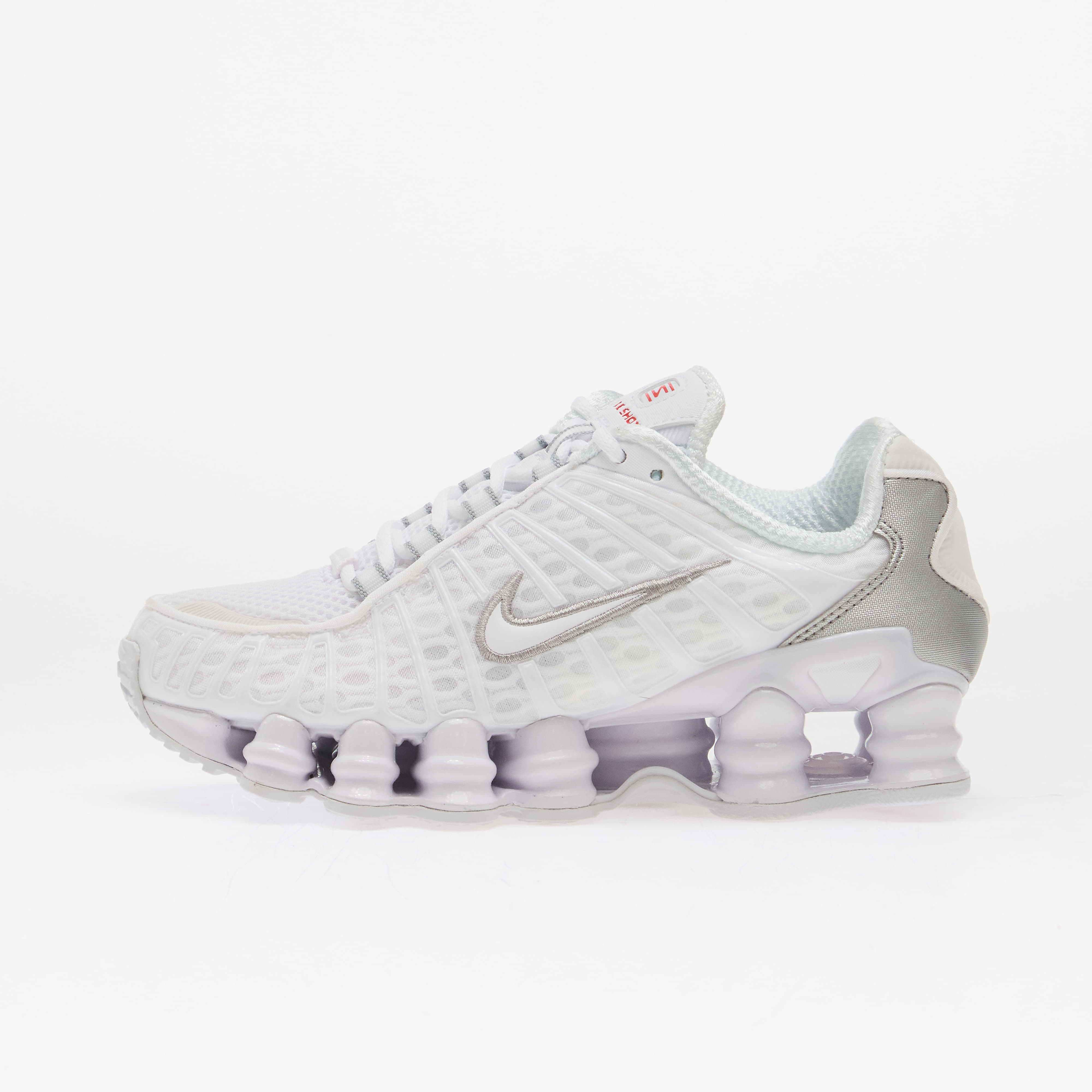 Sneakers Nike Shox TL Kids White/ White/ Metallic Silver/ Max Orange UK 3.5