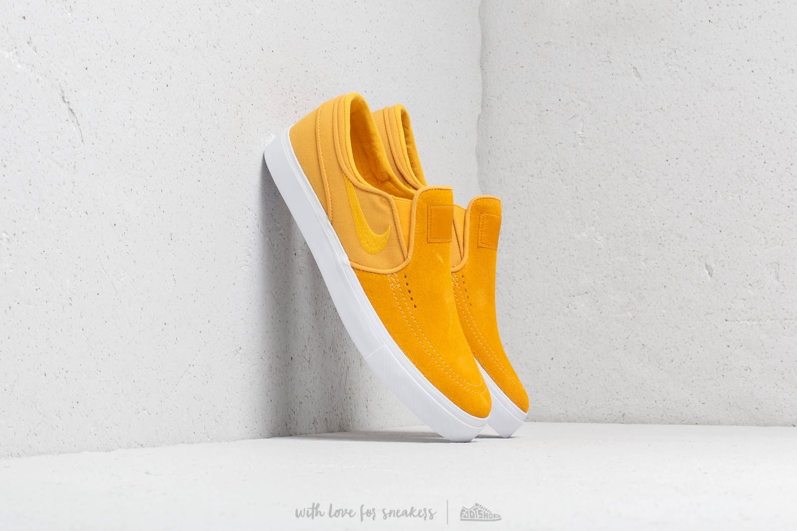 Zapatillas Hombre Nike Zoom Stefan Janoski Slip Yellow Ochre/ Yellow Ochre-White