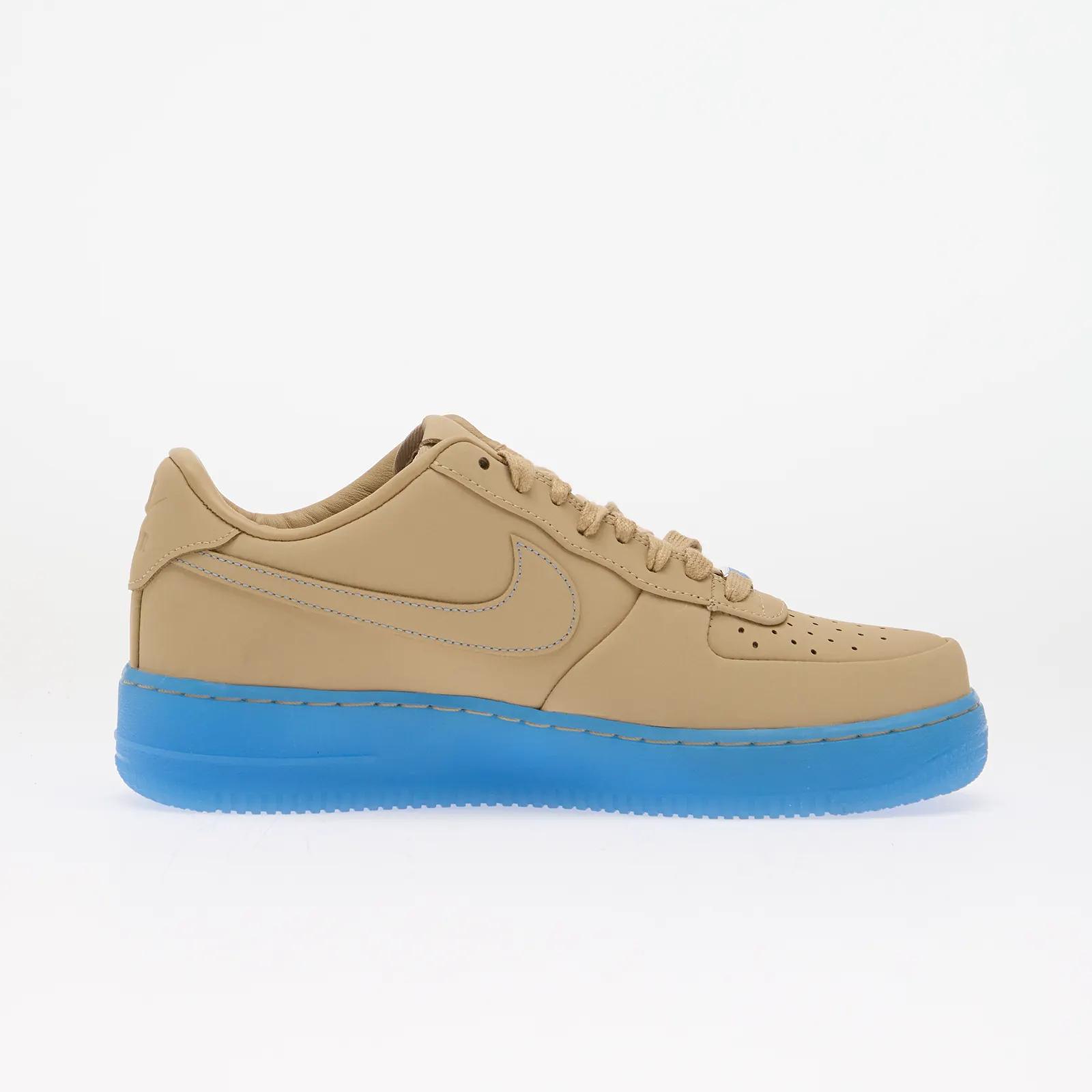 Herren Sneaker und Schuhe Nike Air Force 1 Low Protro Linen/ Linen-University Blue