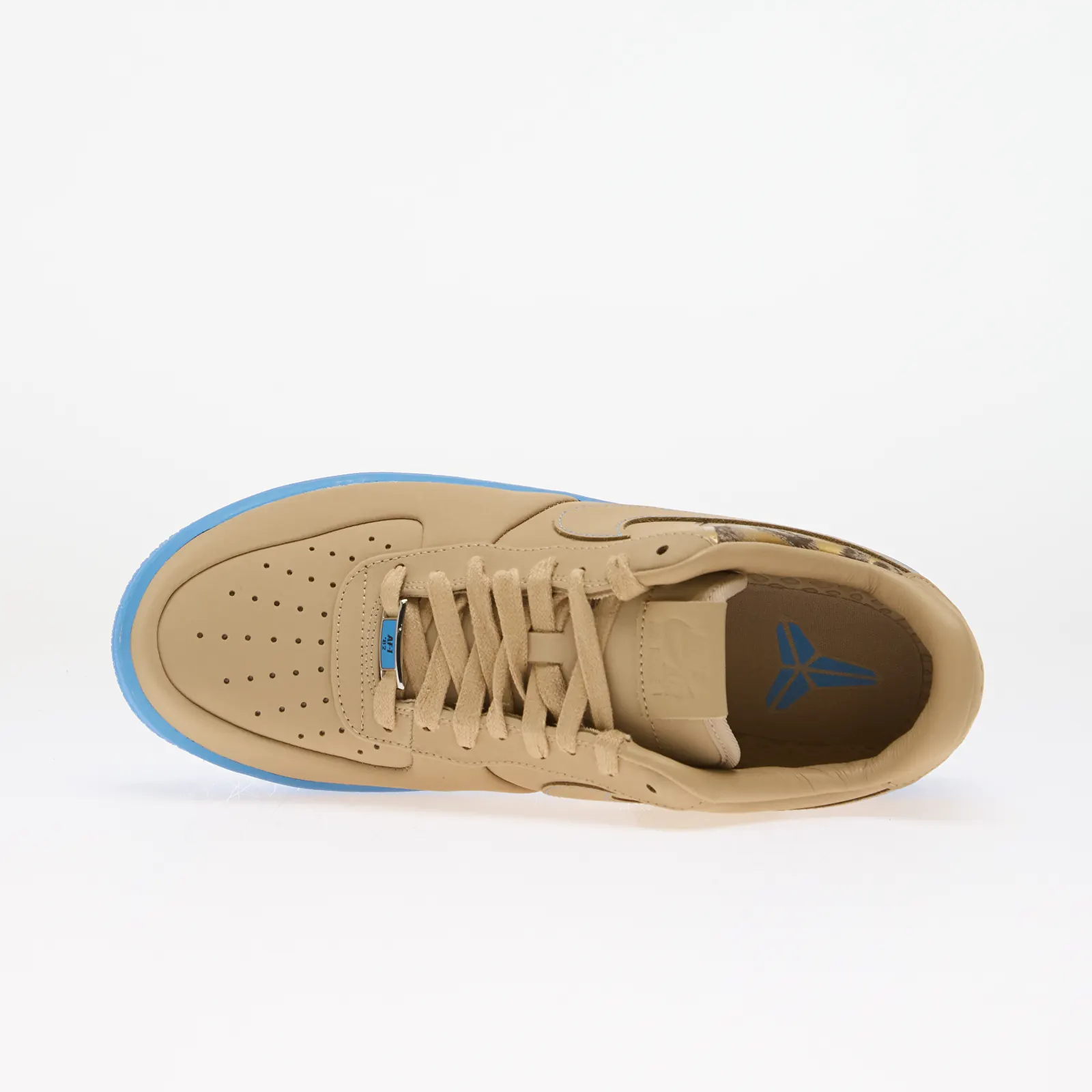 Herren Sneaker und Schuhe Nike Air Force 1 Low Protro Linen/ Linen-University Blue