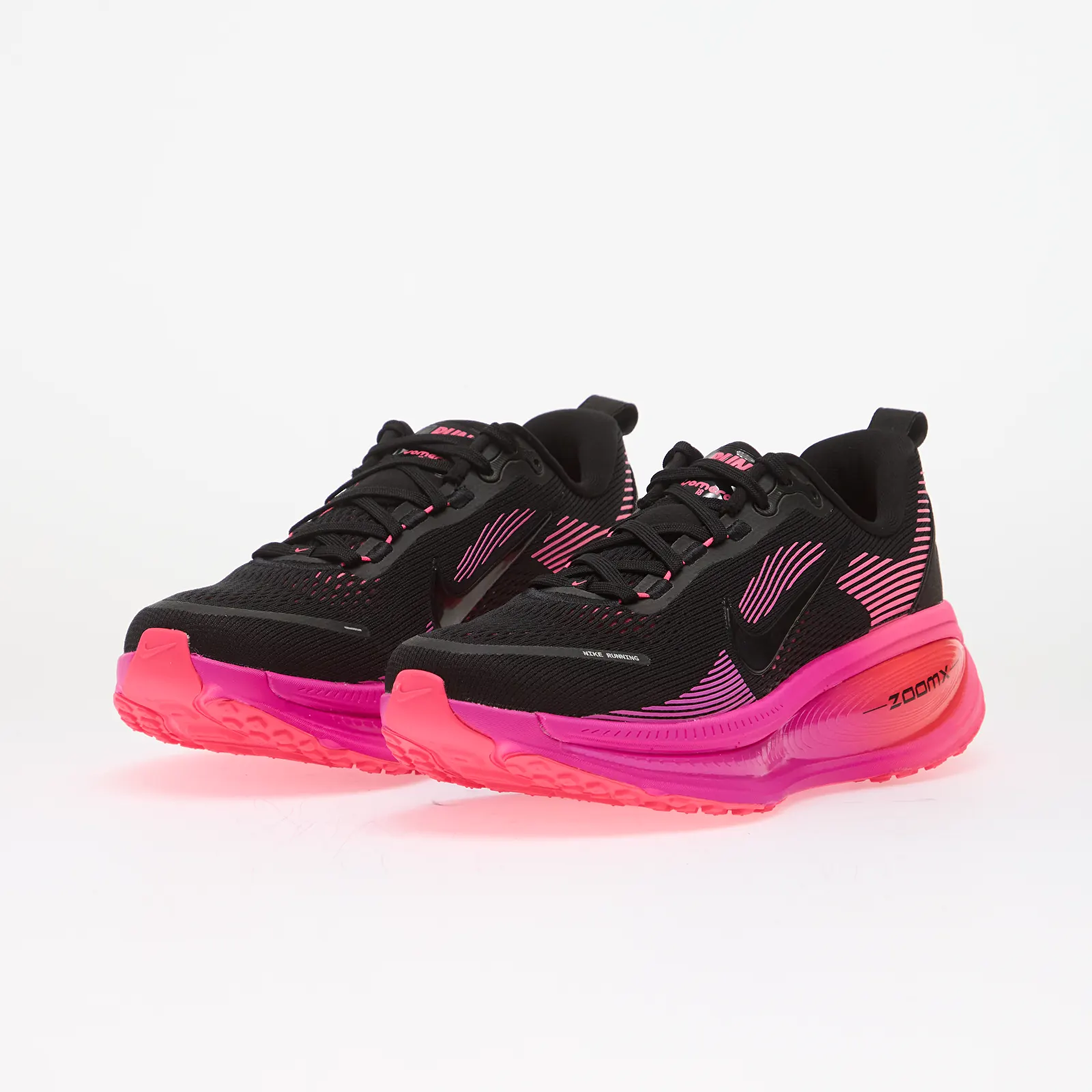 Dámské tenisky a boty Nike Vomero 18 Black/ Black-Hyper Pink-Laser Crimson