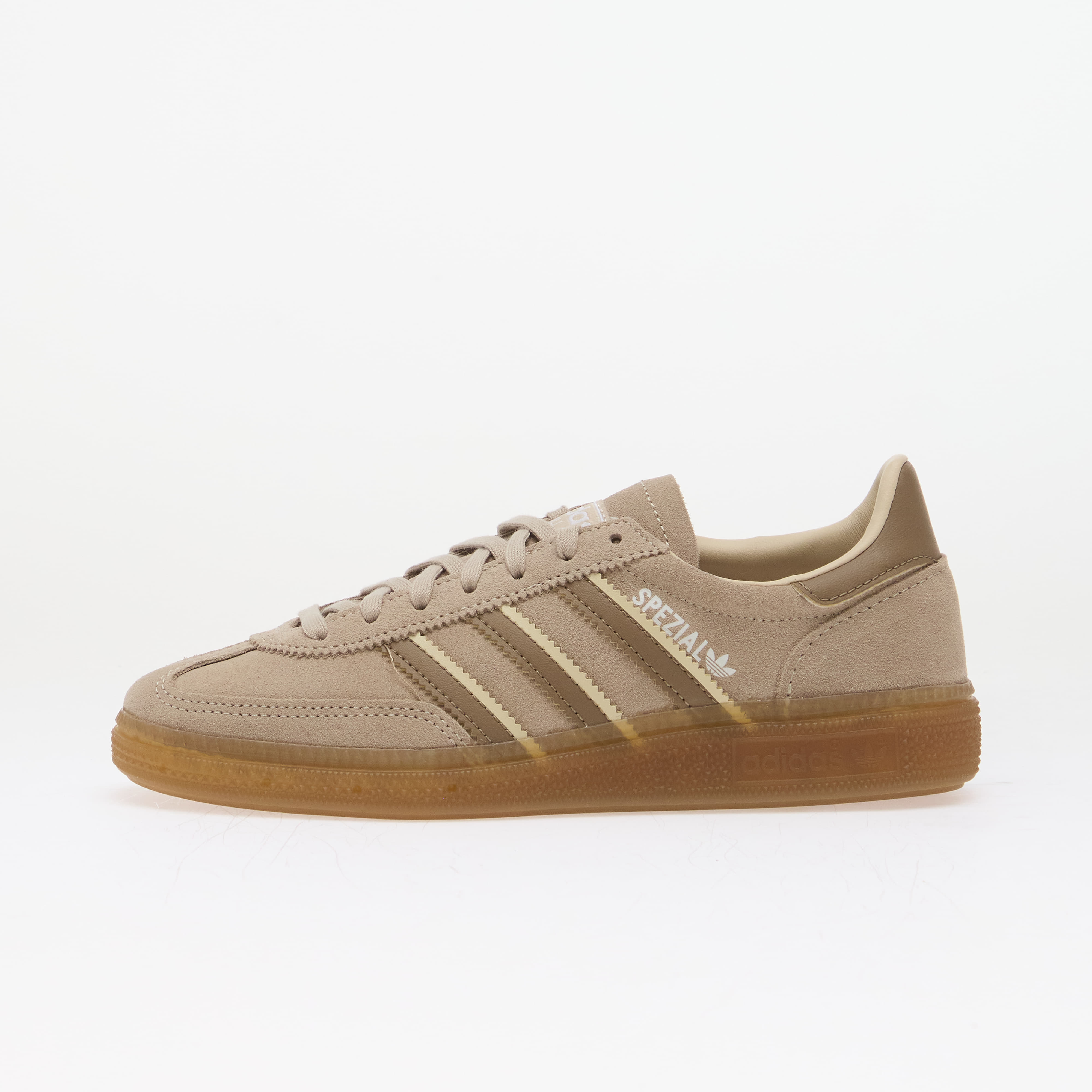 Sneakers adidas Handball Spezial Kids Khaki Three/ Khaki Six/ Gum UK 4.5