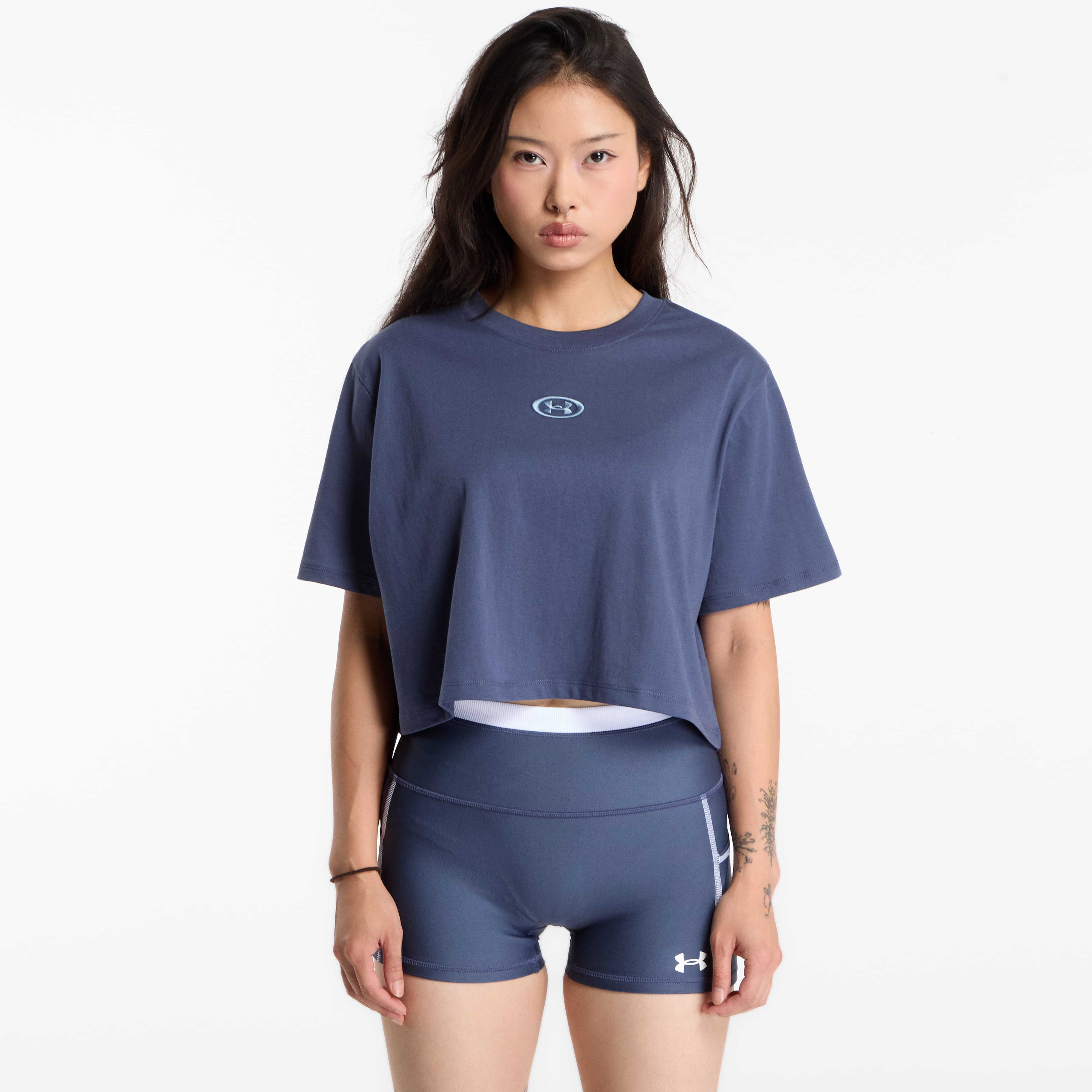 T-shirt Under Armour Center LT SS Grey L