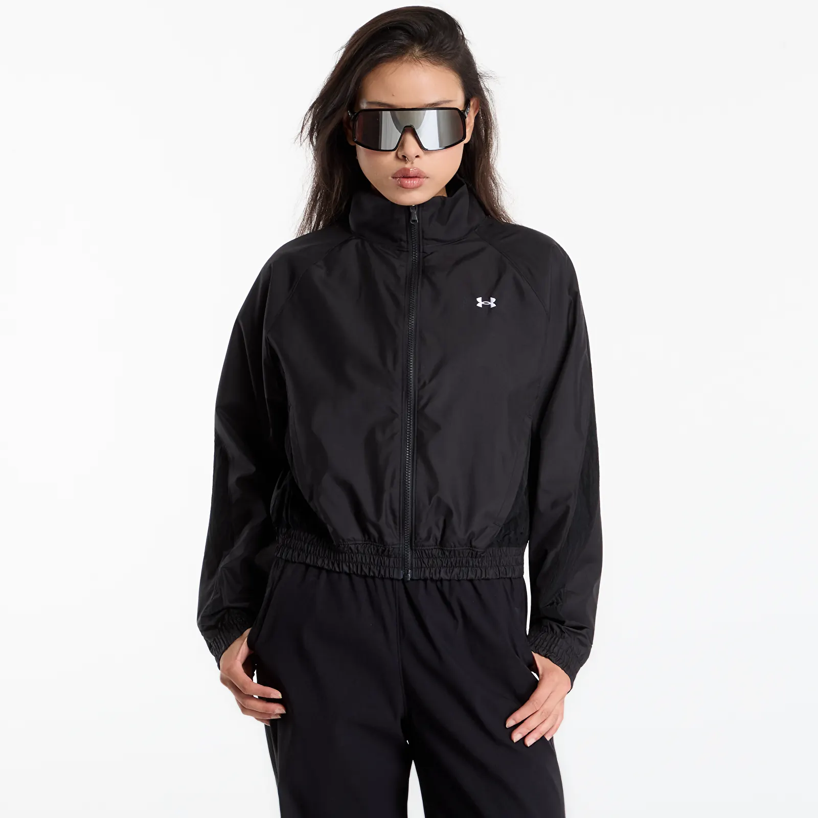 Women's jackets Under Armour Icon Woven Jacket Ultimate Black