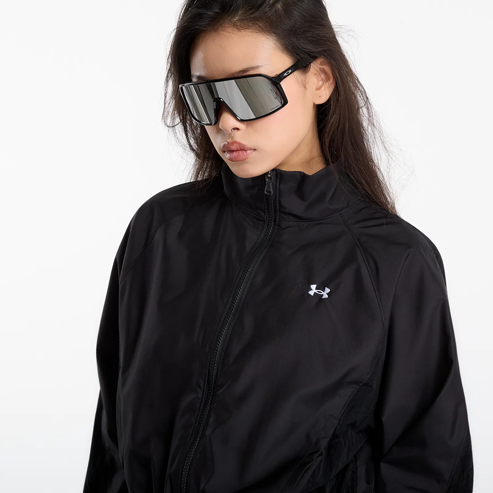 Women's jackets Under Armour Icon Woven Jacket Ultimate Black