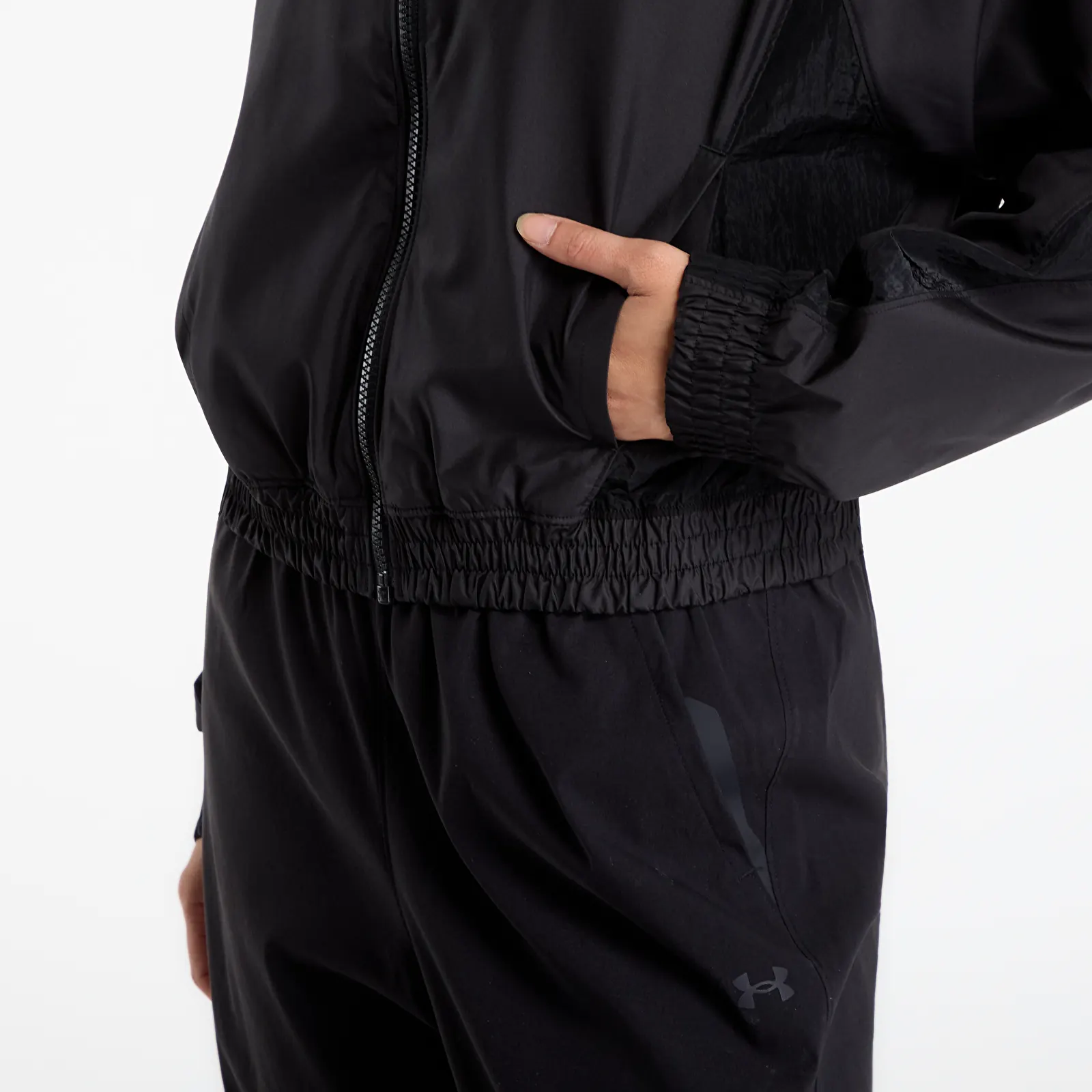 Women's jackets Under Armour Icon Woven Jacket Ultimate Black