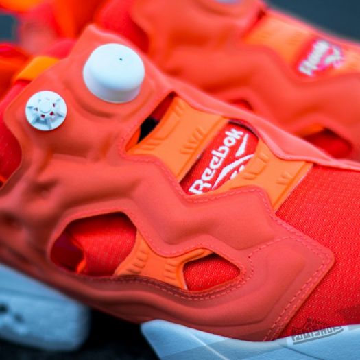 Scarpe uomo Reebok Instapump Fury Tech Solar Orange White Footshop