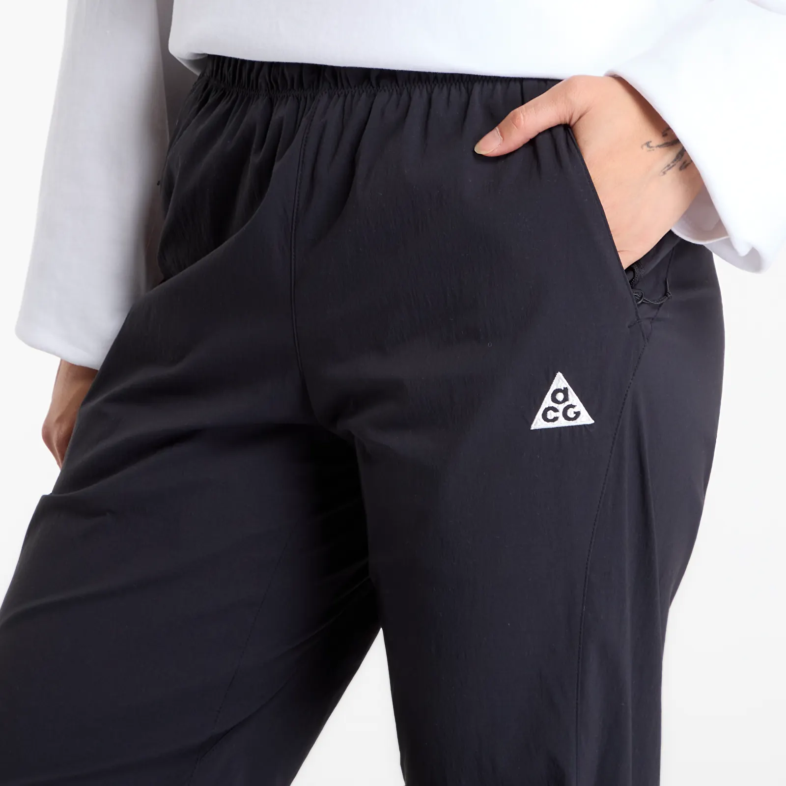 Women's trousers Nike ACG "High Stakes" Women's Hiking Pants Black/ Summit White
